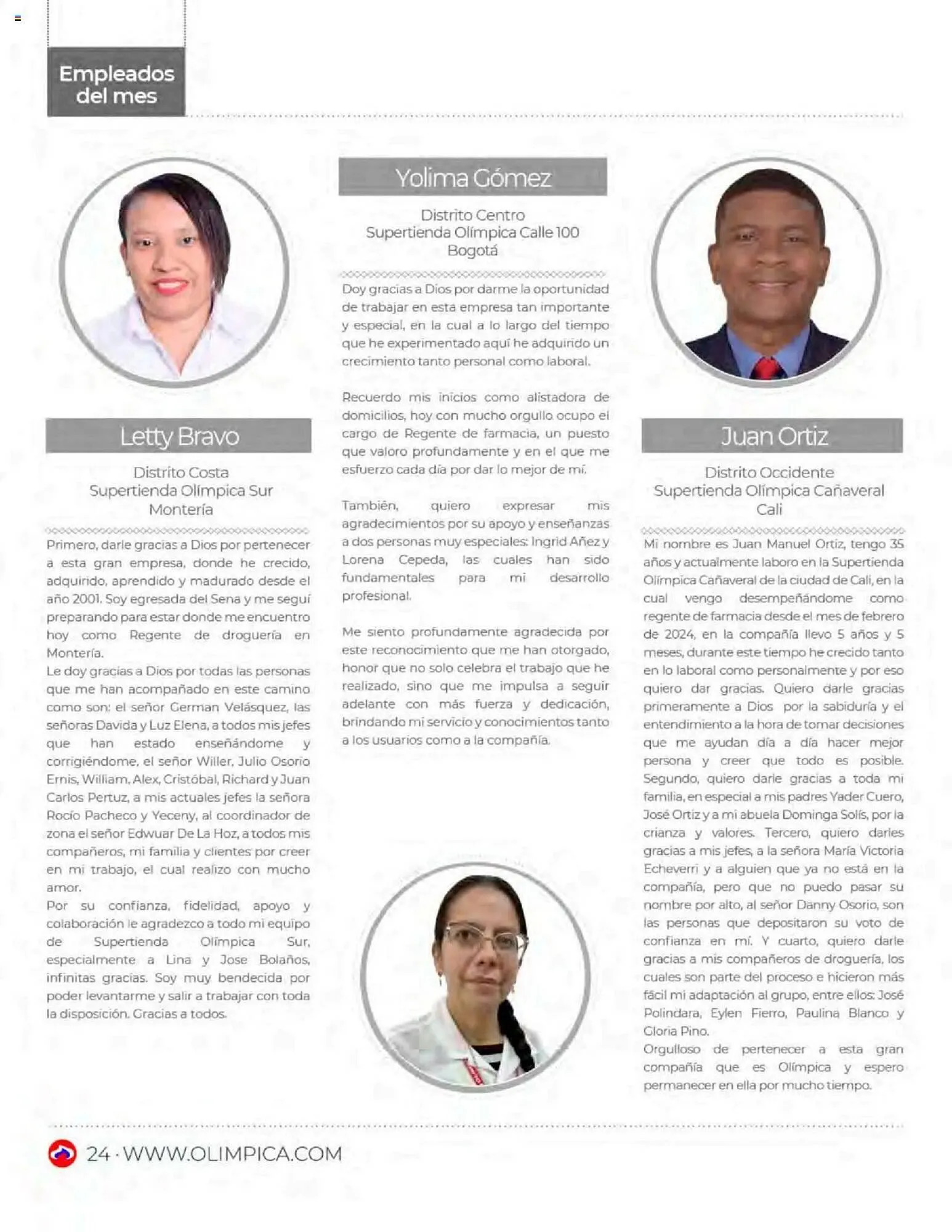 Catalogo de Catálogo Olímpica 1 de junio al 30 de junio 2024 - Pag 24