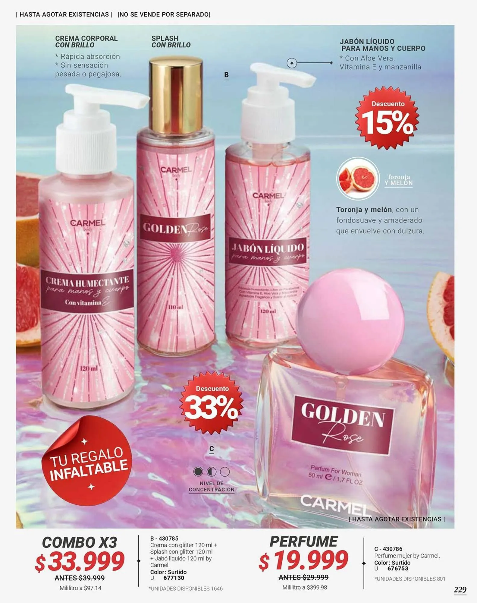 Catalogo de Catálogo Carmel 9 de octubre al 31 de diciembre 2025 - Pag 231