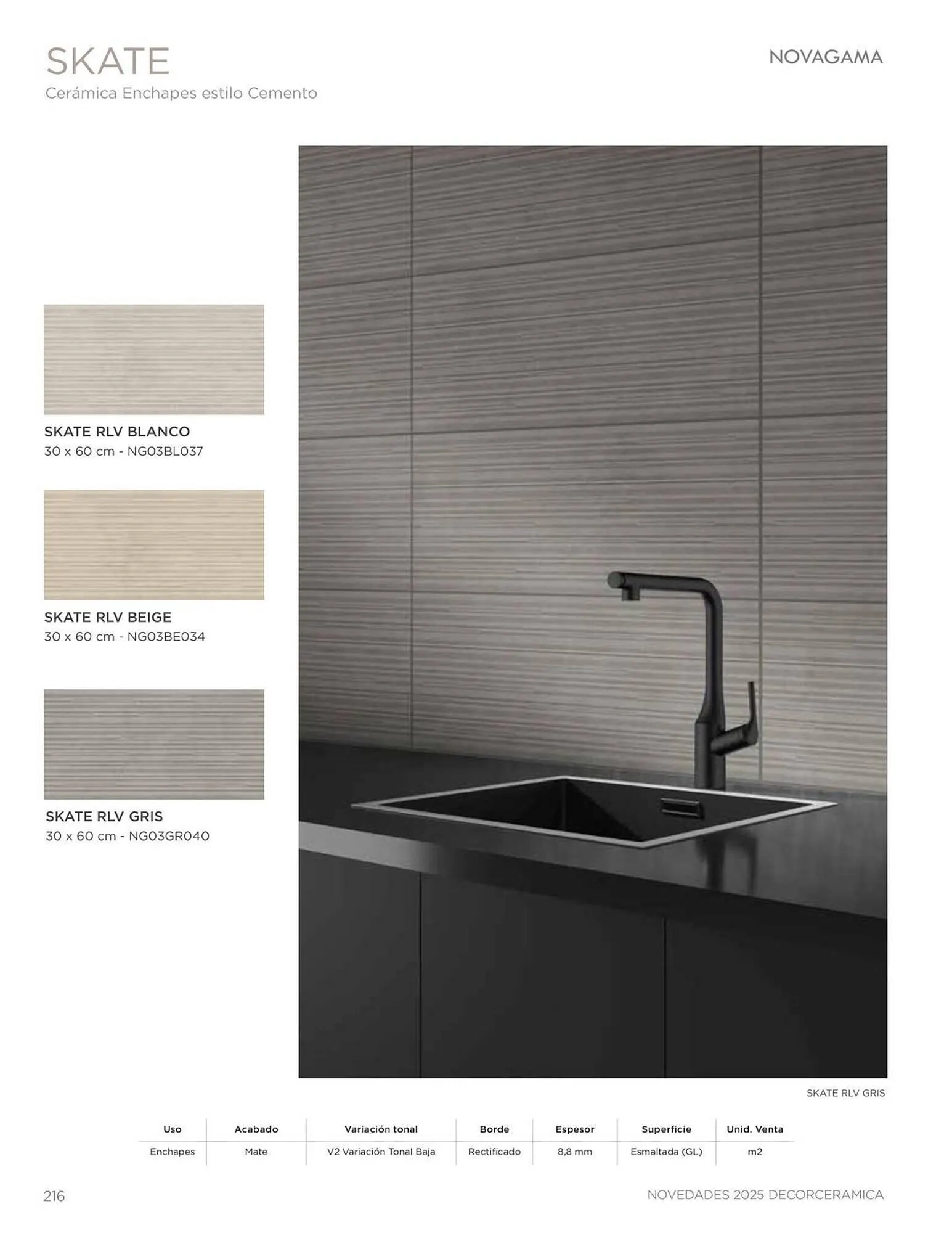 Catalogo de Catálogo Decorceramica 9 de diciembre al 31 de diciembre 2025 - Pag 216