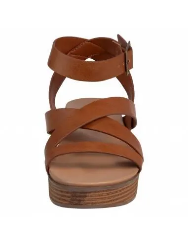 Sandalias Portia con taco tipo cuña para mujer