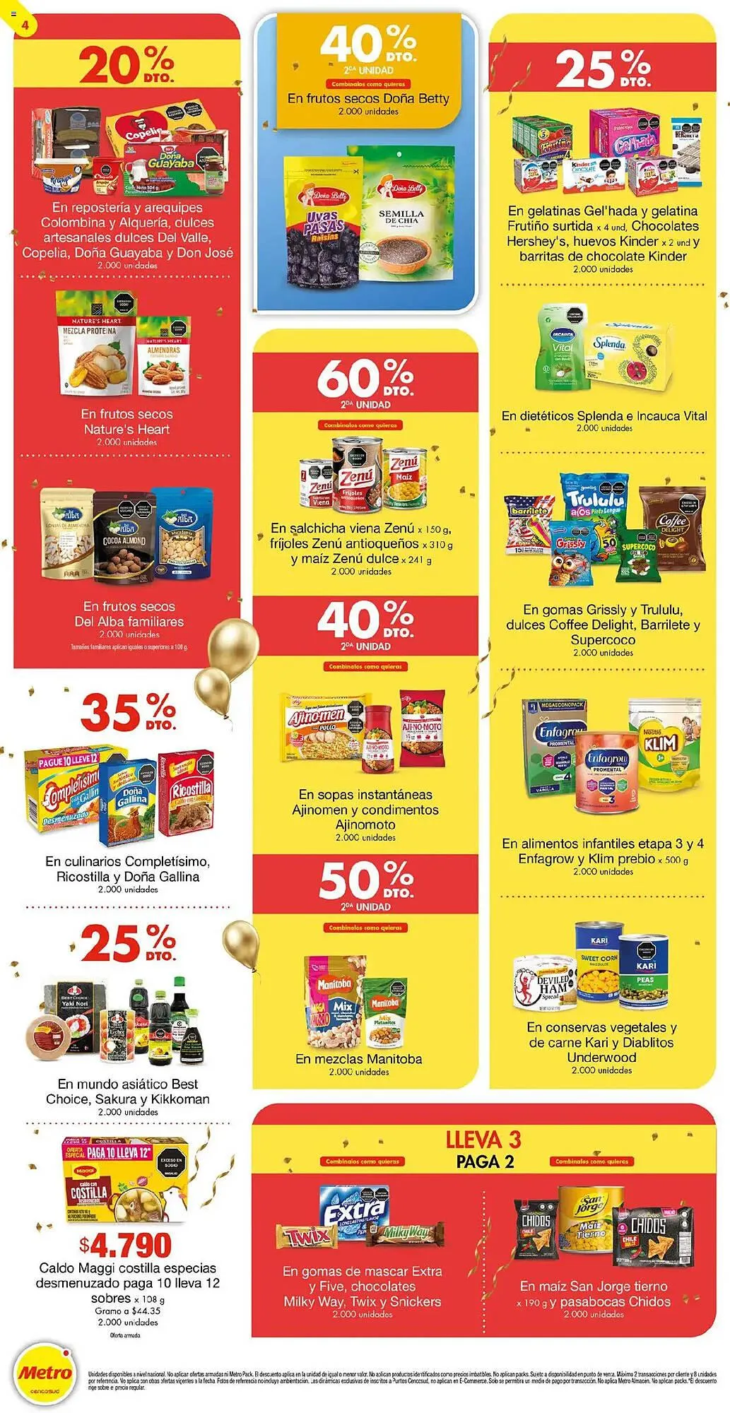 Catalogo de Catálogo Metro 13 de junio al 3 de julio 2025 - Pag 4