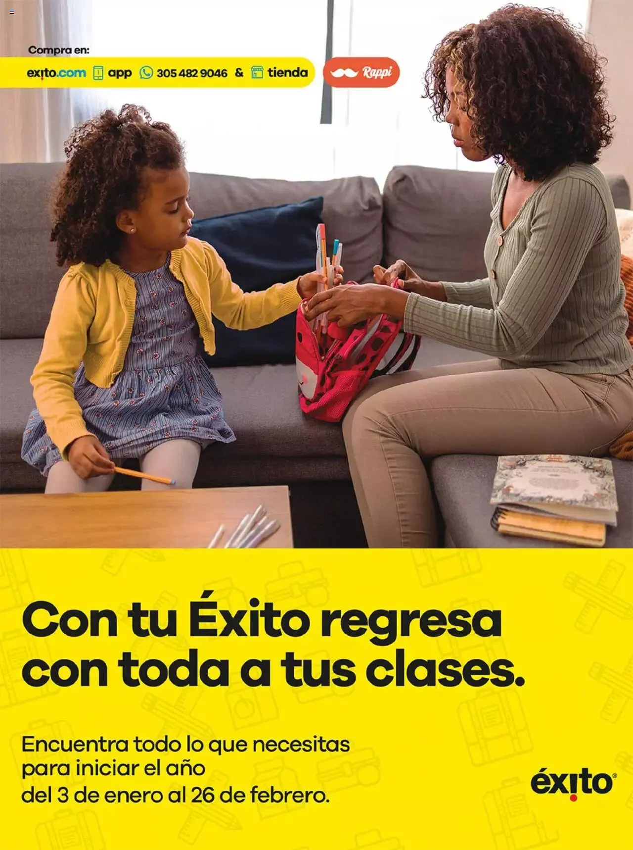 Catalogo de Éxito - Con tu Éxito regresa con toda a clases 3 de enero al 29 de febrero 2024 - Pag 1
