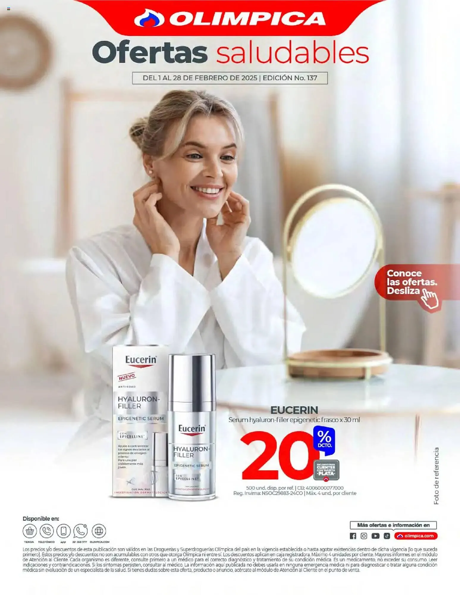 Catalogo de Catálogo Olímpica 1 de febrero al 28 de febrero 2025 - Pag 1