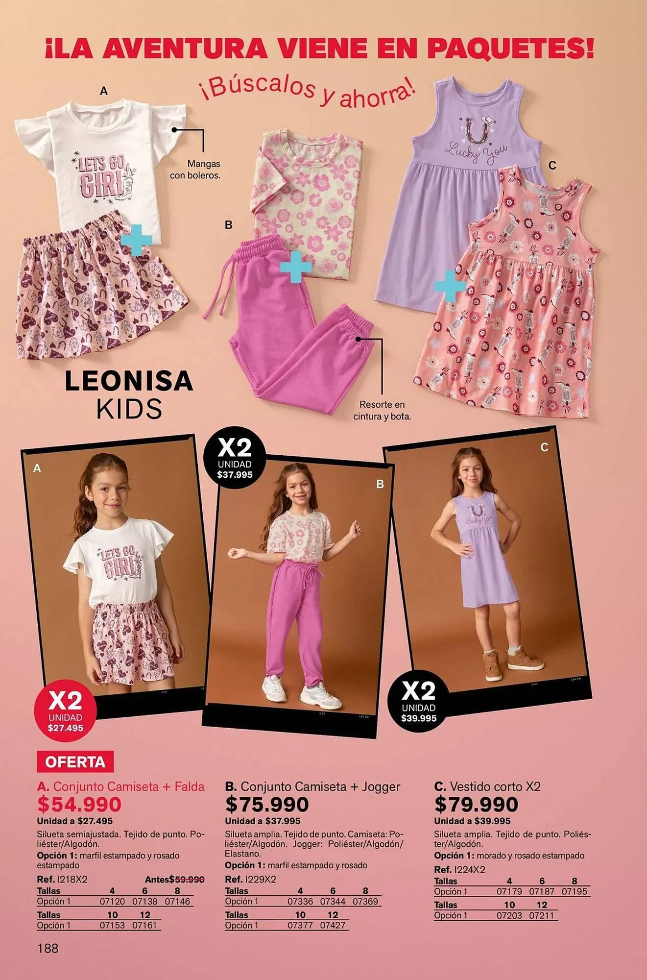 Catalogo de Catálogo Leonisa 1 de abril al 30 de abril 2025 - Pag 188