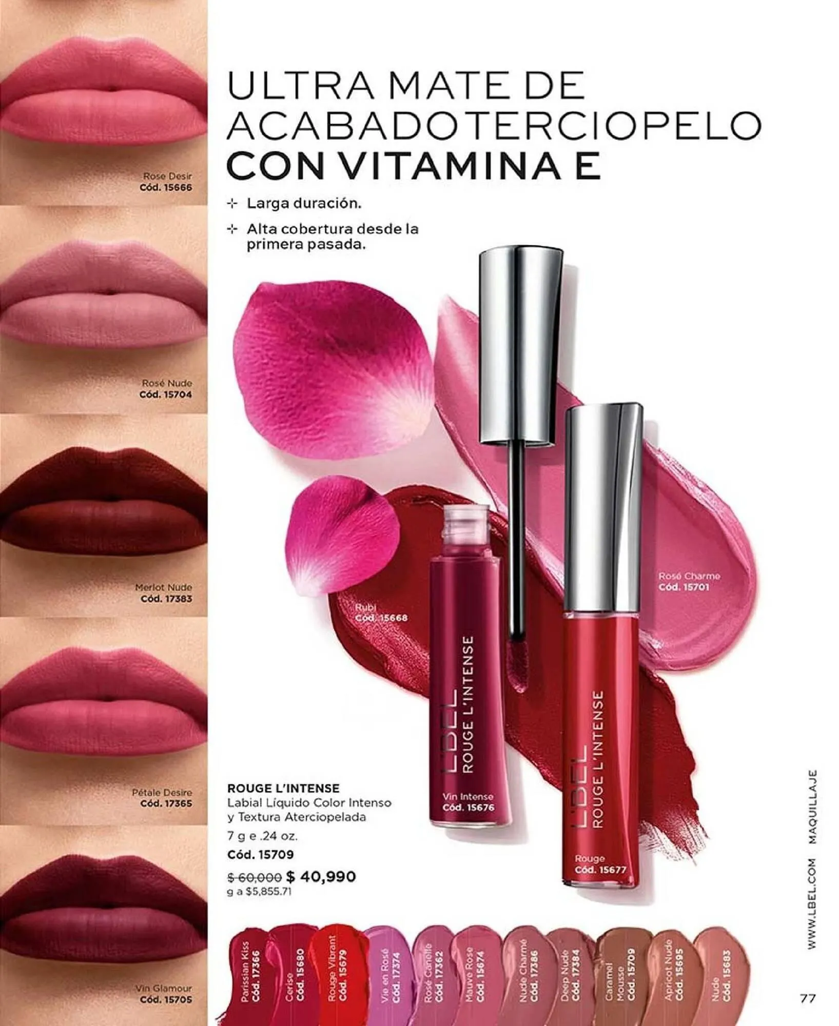 Catalogo de Catálogo L'bel 25 de marzo al 30 de abril 2025 - Pag 77