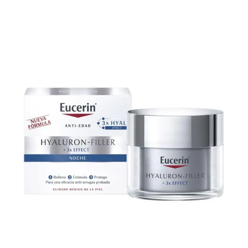 Crema Eucerin Hyaluron Noche Frasco X 50 Ml