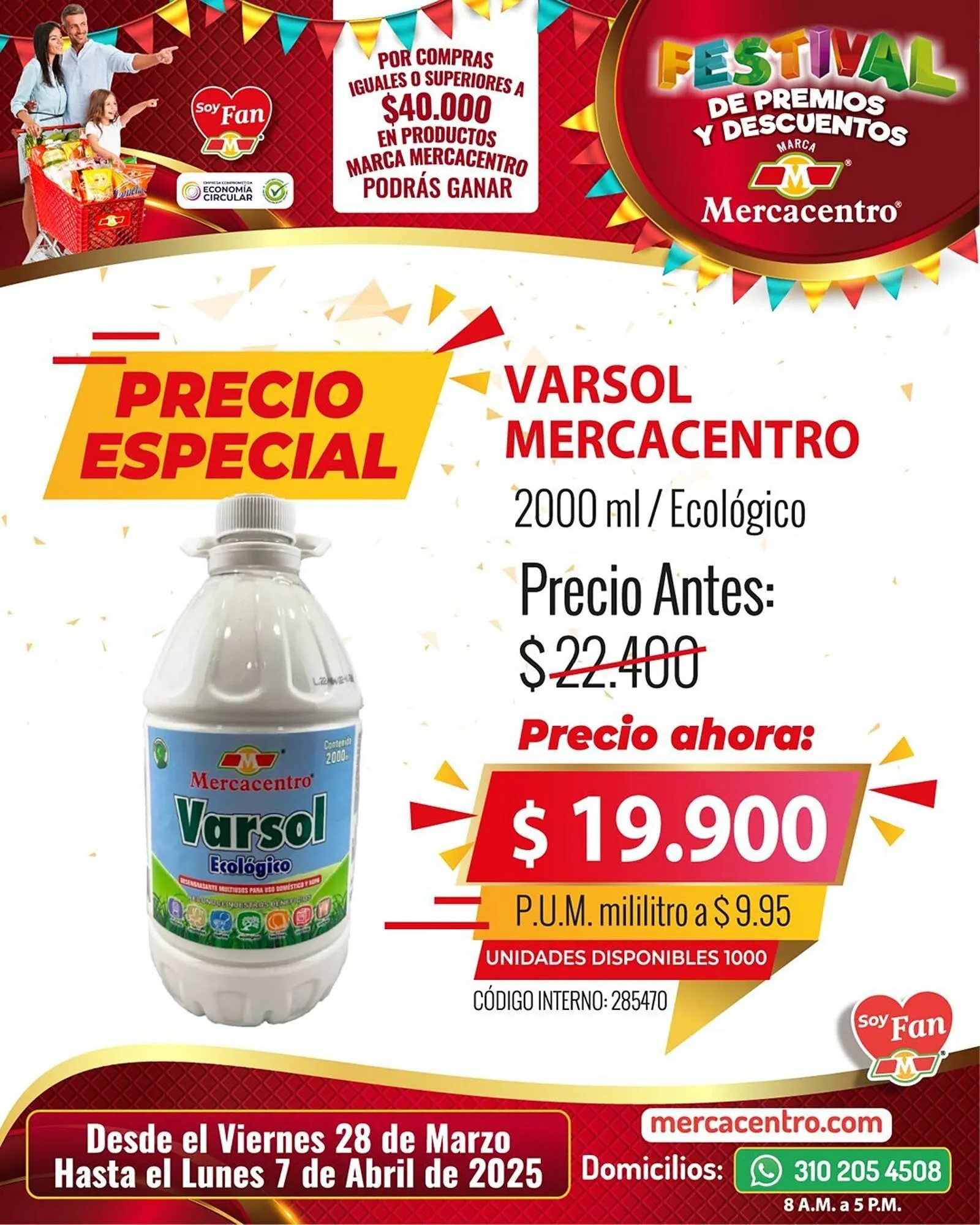 Catalogo de Catálogo MercaCentro 2 de abril al 7 de abril 2025 - Pag 3