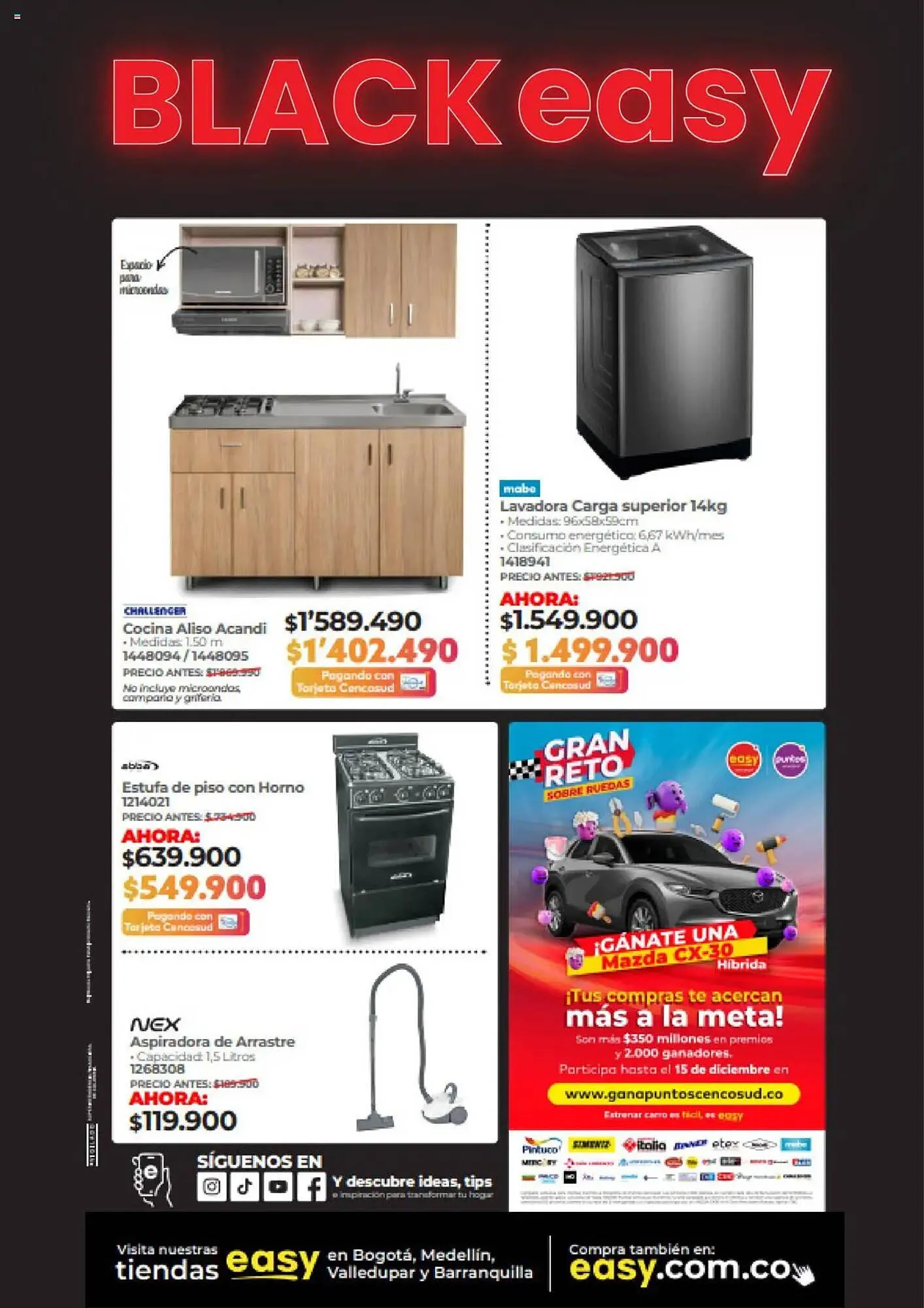 Catalogo de Catálogo Easy 29 de noviembre al 4 de diciembre 2024 - Pag 1