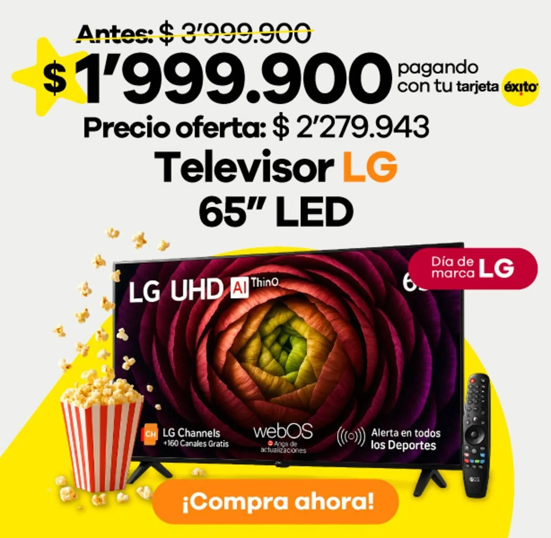 Catalogo de Catálogo Éxito 25 de abril al 30 de abril 2025 - Pag 1