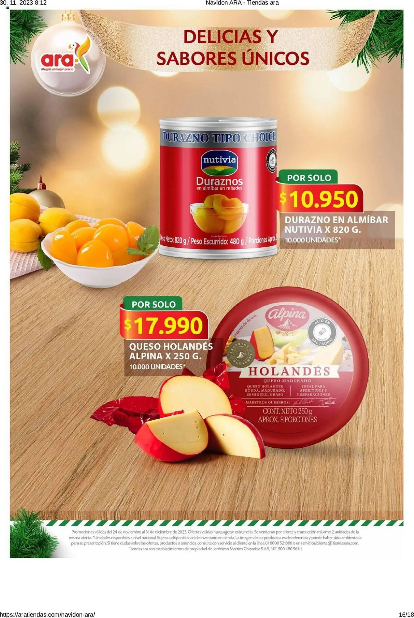 Catalogo de Catálogo Ara 24 de noviembre al 31 de diciembre 2023 - Pag 16