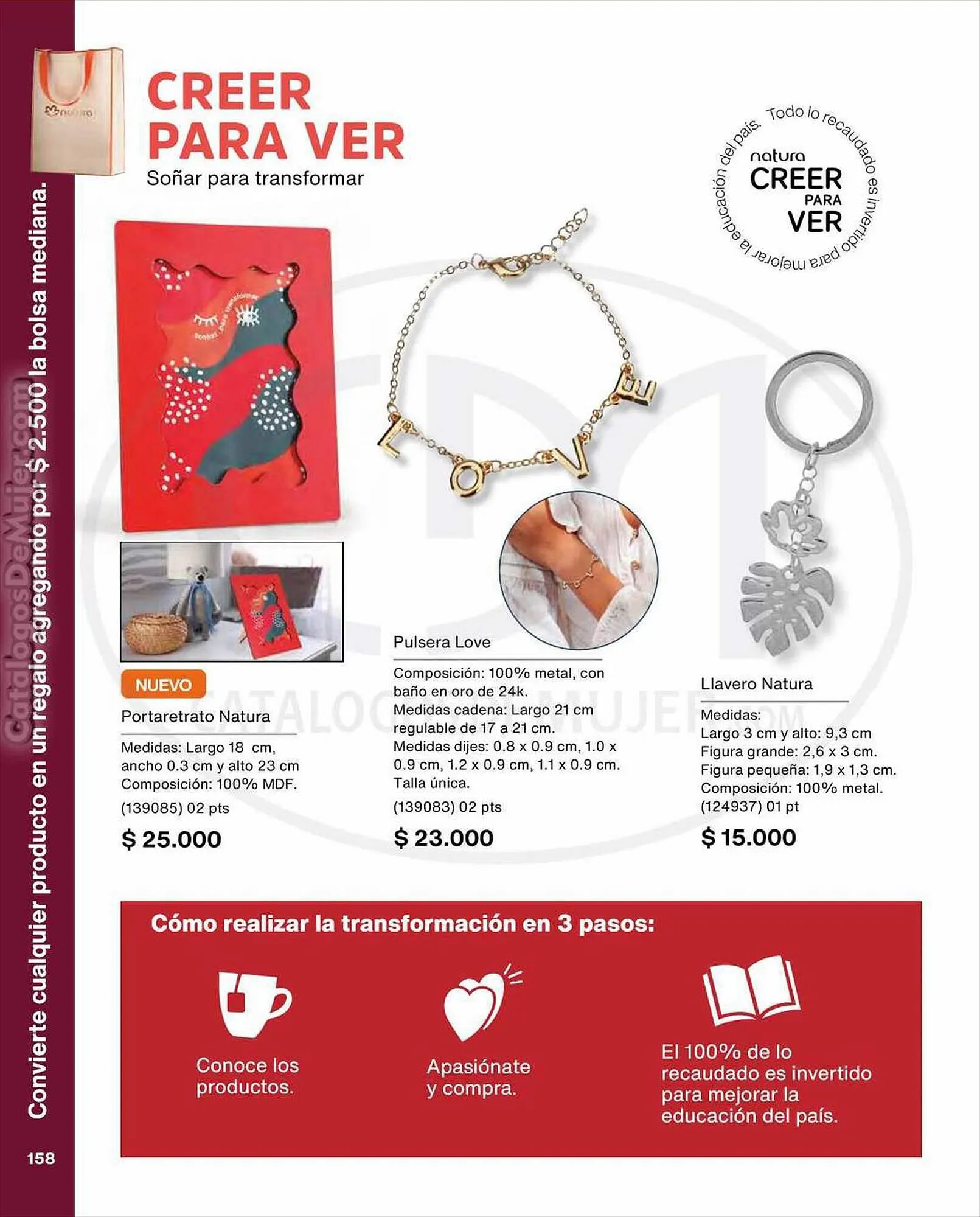 Catalogo de Catálogo Natura 31 de agosto al 2 de septiembre 2023 - Pag 158