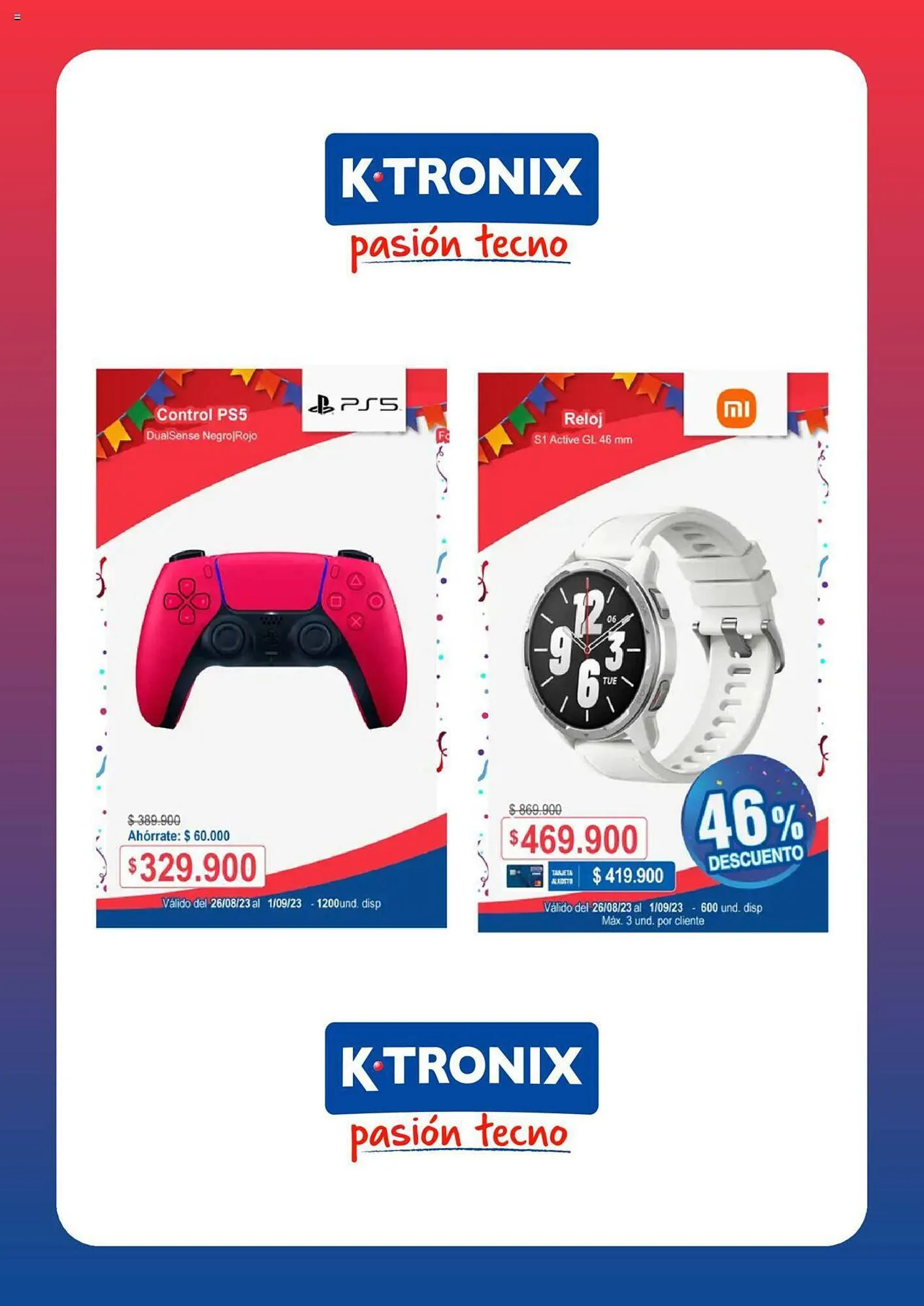 Catalogo de Catálogo Ktronix 26 de agosto al 1 de septiembre 2023 - Pag 5