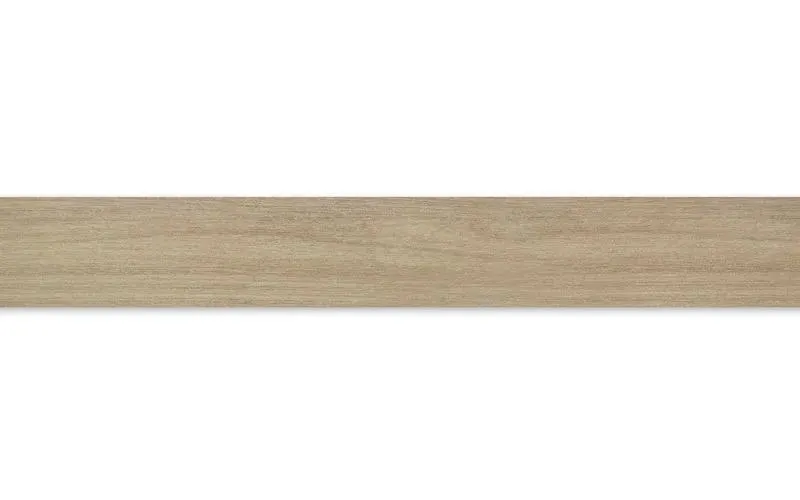 Piso ceramico tipo madera tauari greige interior rectificado 19.3x118.4 cm