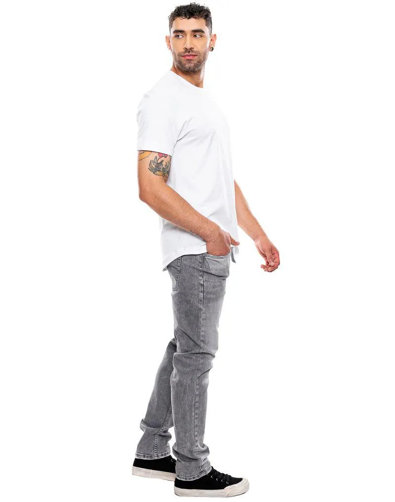 Camiseta Manga Corta Unicolor Con Logo