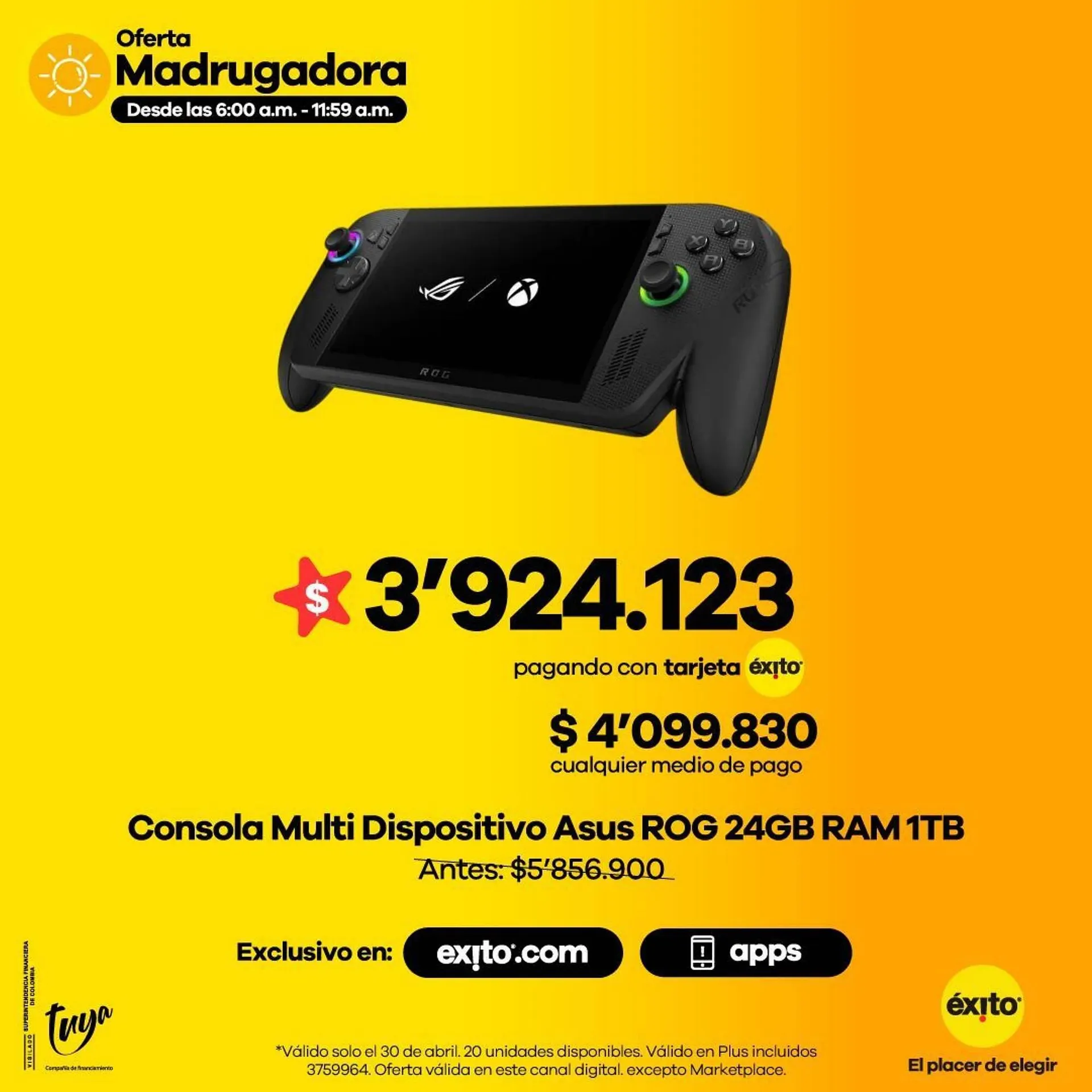 Catalogo de Catálogo Éxito 30 de abril al 30 de abril 2026 - Pag 4