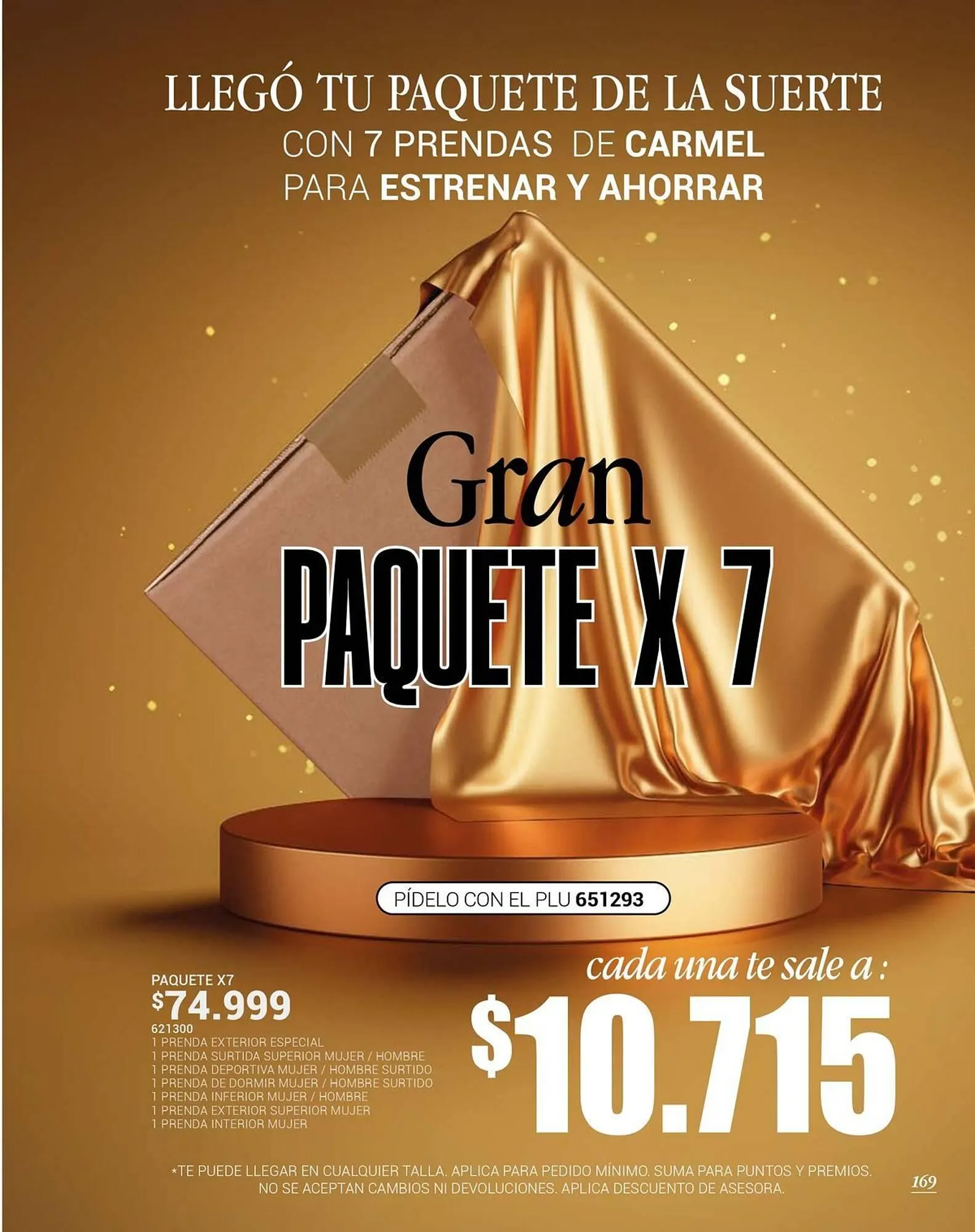 Catalogo de Catálogo Carmel 25 de marzo al 31 de marzo 2025 - Pag 171