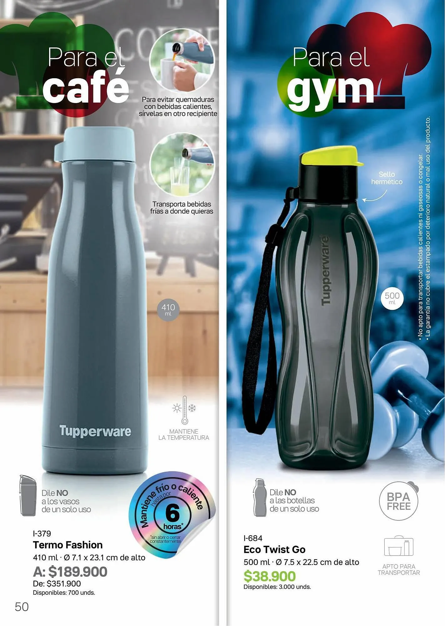 Catalogo de Catálogo Tupperware 8 de septiembre al 5 de octubre 2023 - Pag 50