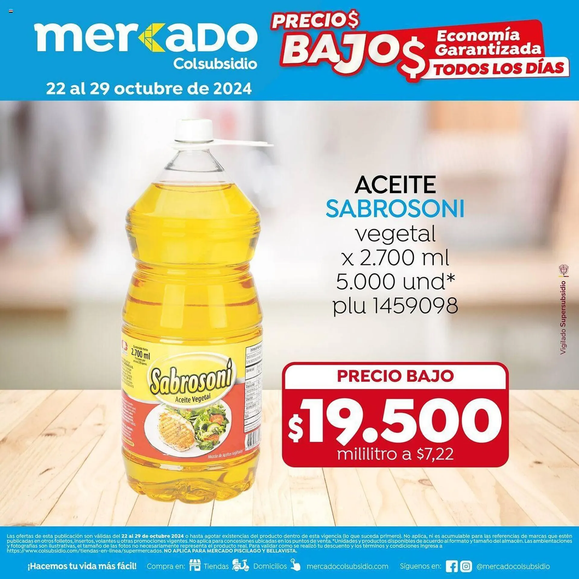 Catalogo de Catálogo Colsubsidio 22 de octubre al 29 de octubre 2024 - Pag 4