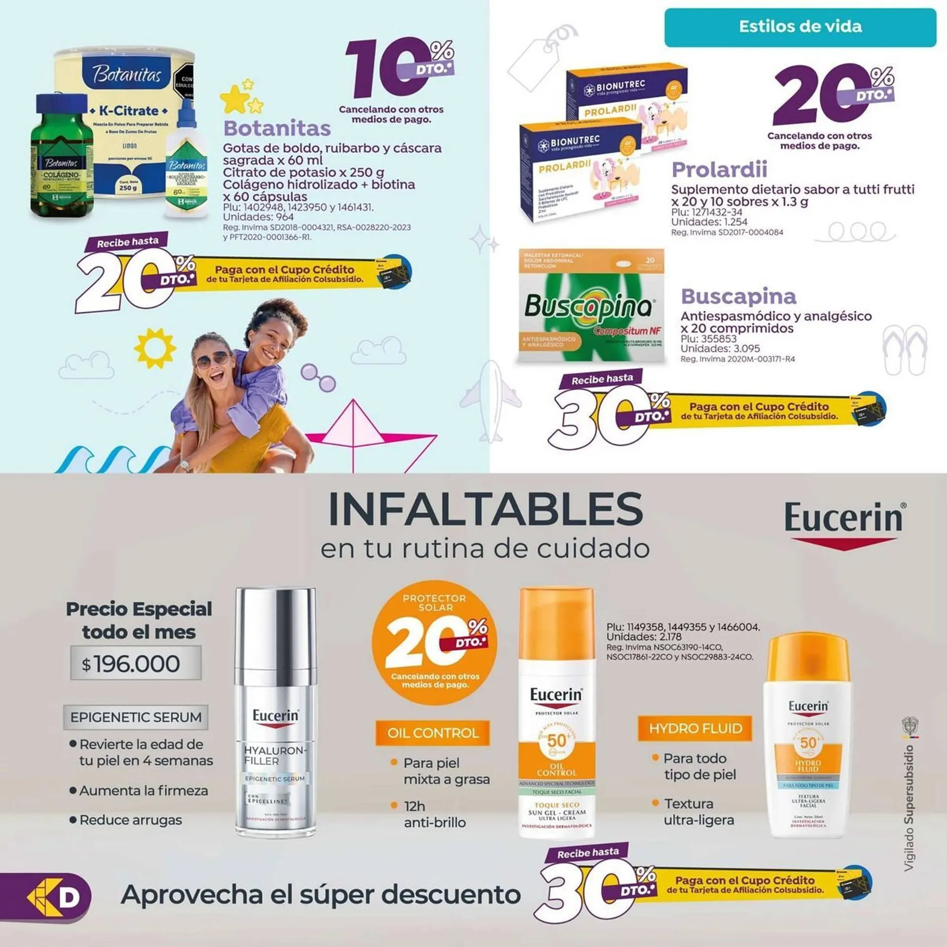 Catalogo de Catálogo Droguerías Colsubsidio 10 de julio al 31 de julio 2025 - Pag 2