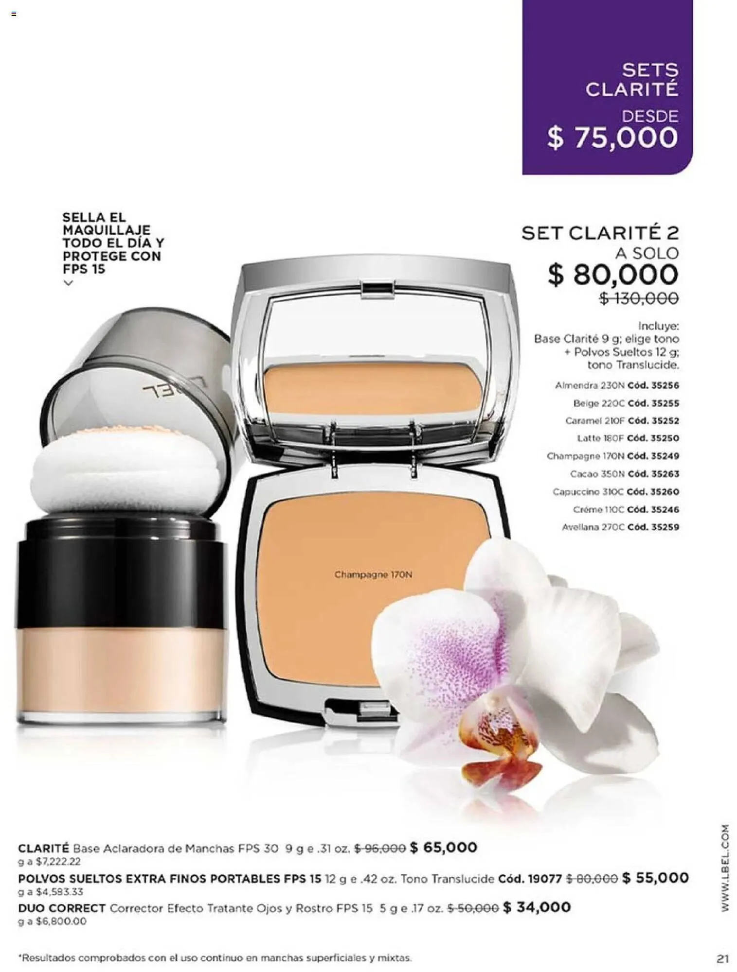 Catalogo de Catálogo L'bel 1 de enero al 31 de enero 2024 - Pag 21