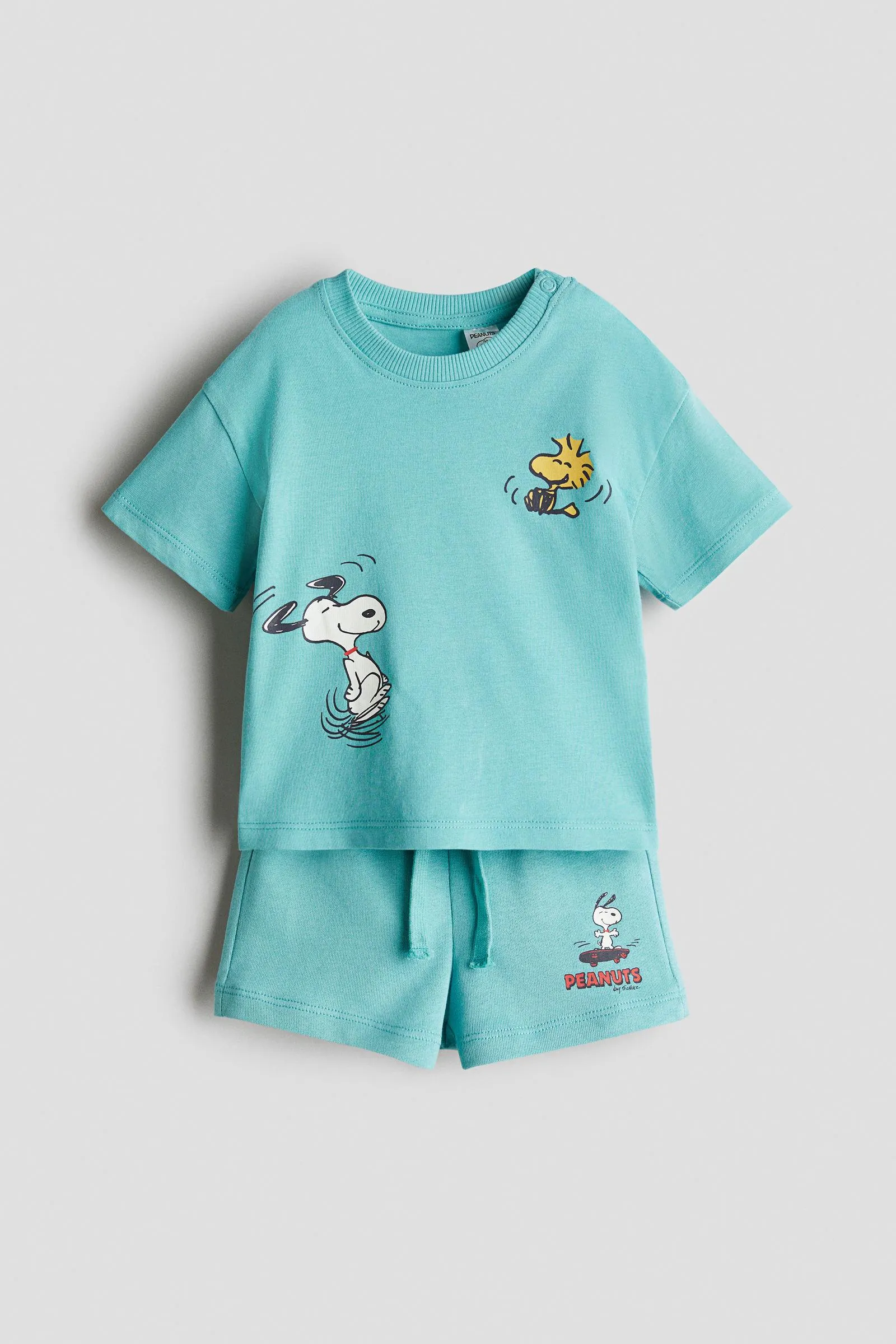 Conjunto de 2 piezas con motivo estampado