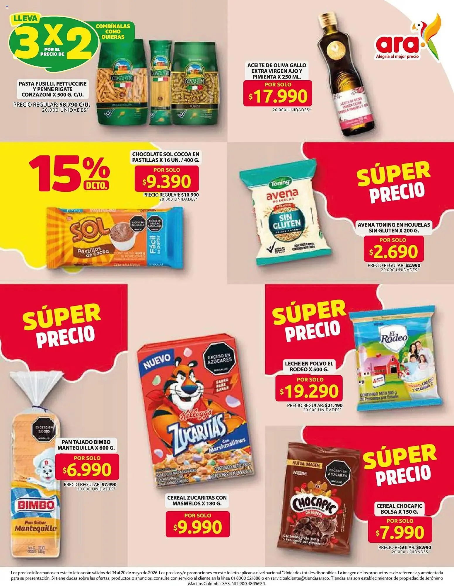 Catalogo de Catálogo Ara 14 de mayo al 21 de mayo 2026 - Pag 9