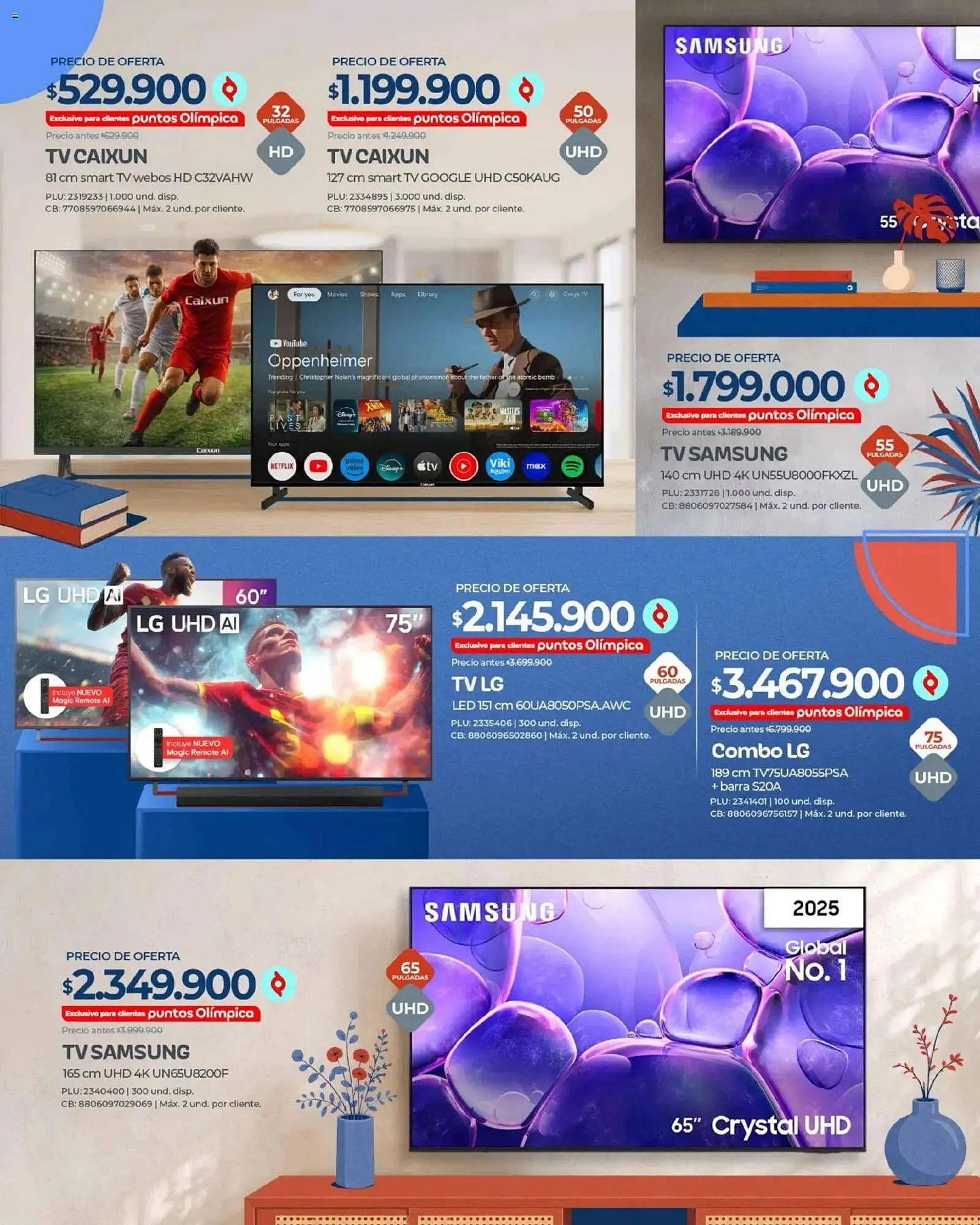 Catalogo de Catálogo Olímpica 1 de junio al 22 de junio 2026 - Pag 29