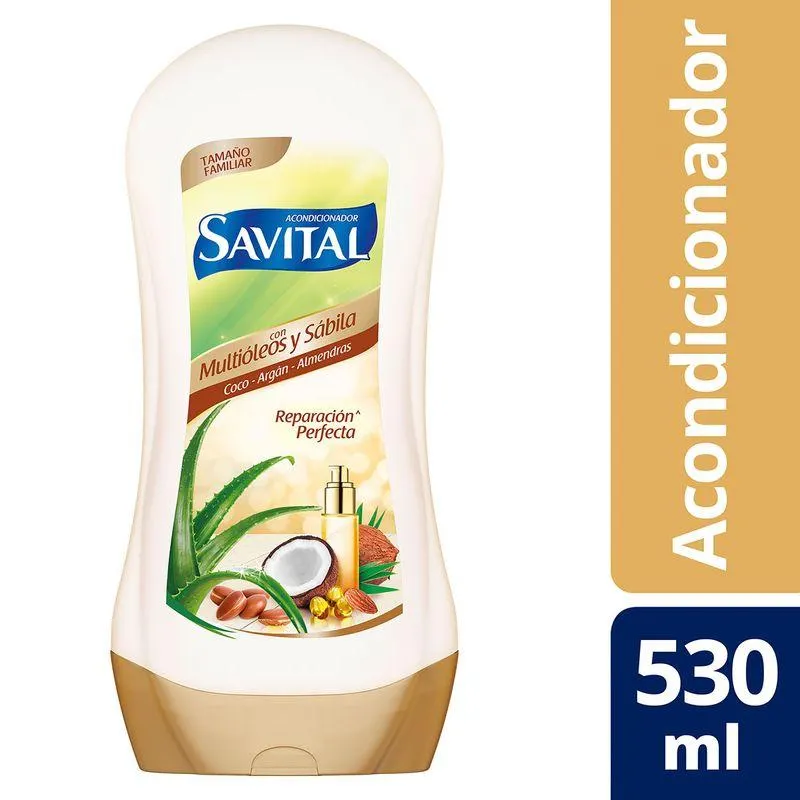 Acondicionador Savital Multioleos x 530 Ml