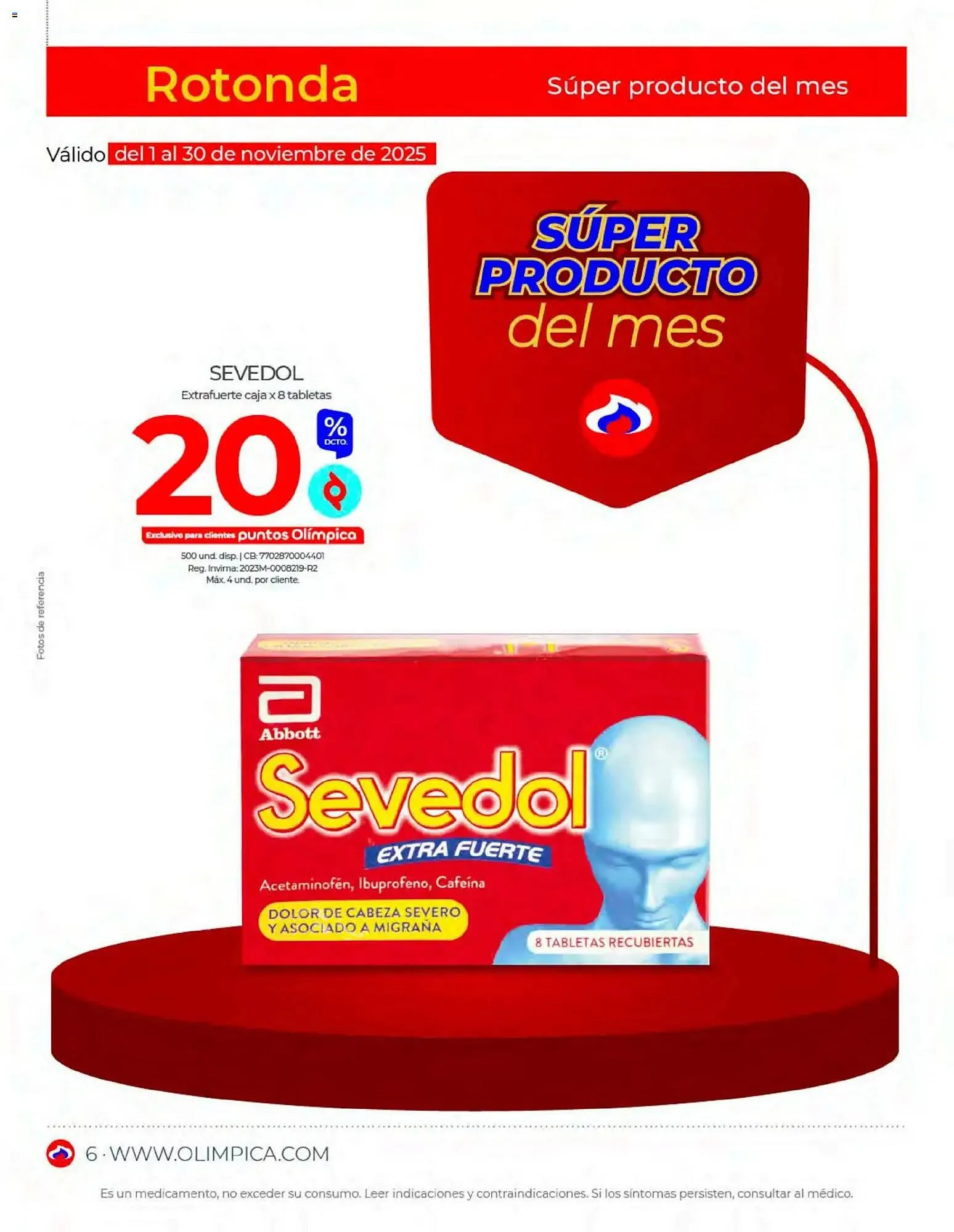 Catalogo de Catálogo Olímpica 1 de noviembre al 30 de noviembre 2025 - Pag 6