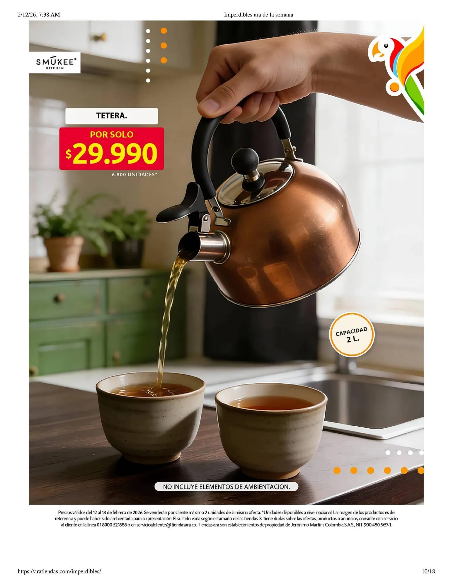 Catalogo de Catálogo Ara 12 de febrero al 18 de febrero 2026 - Pag 10