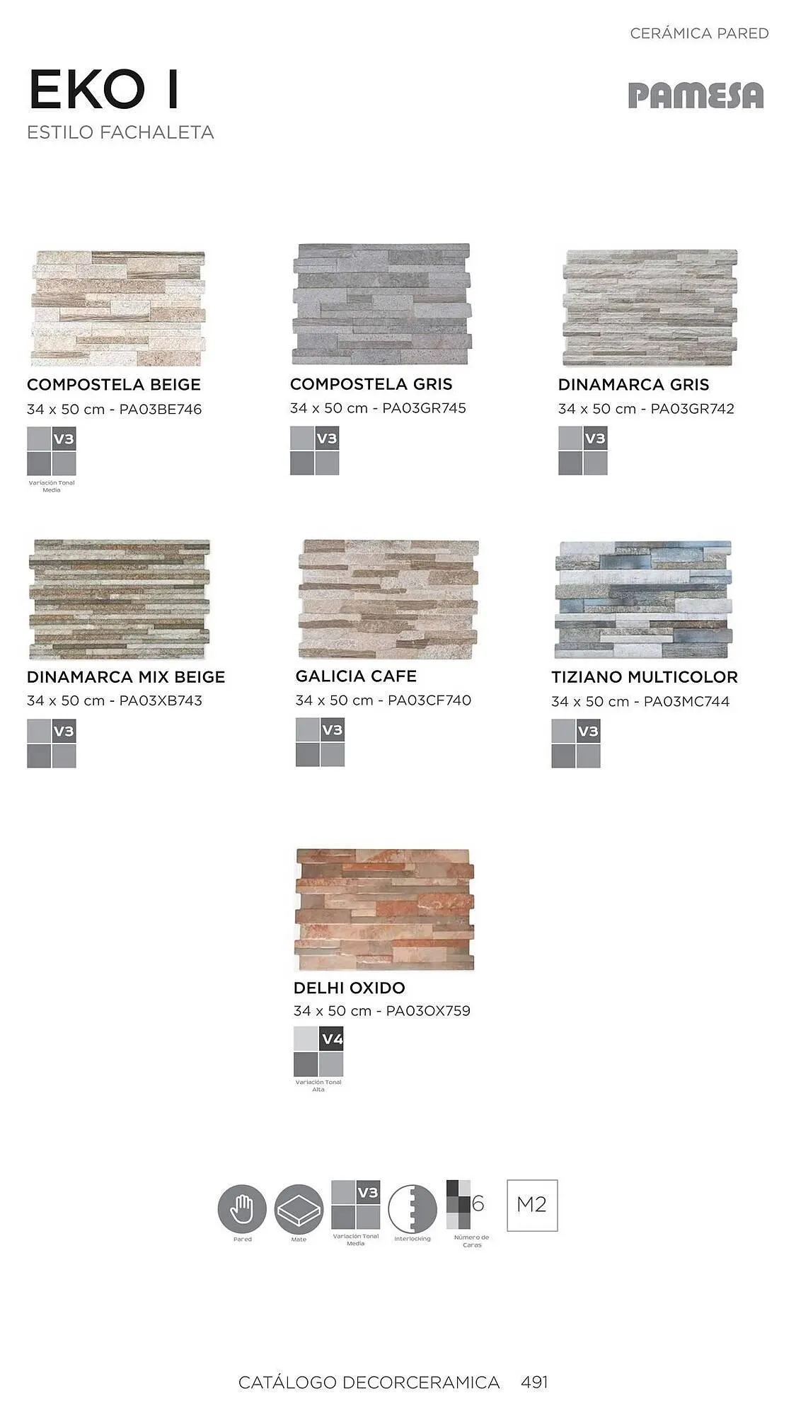 Catalogo de Catálogo Decorceramica 6 de noviembre al 6 de mayo 2025 - Pag 491