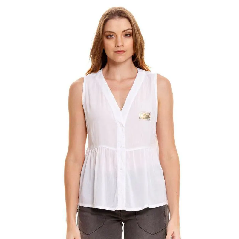 Camisa Manga Sisa Para Mujer Girbaud