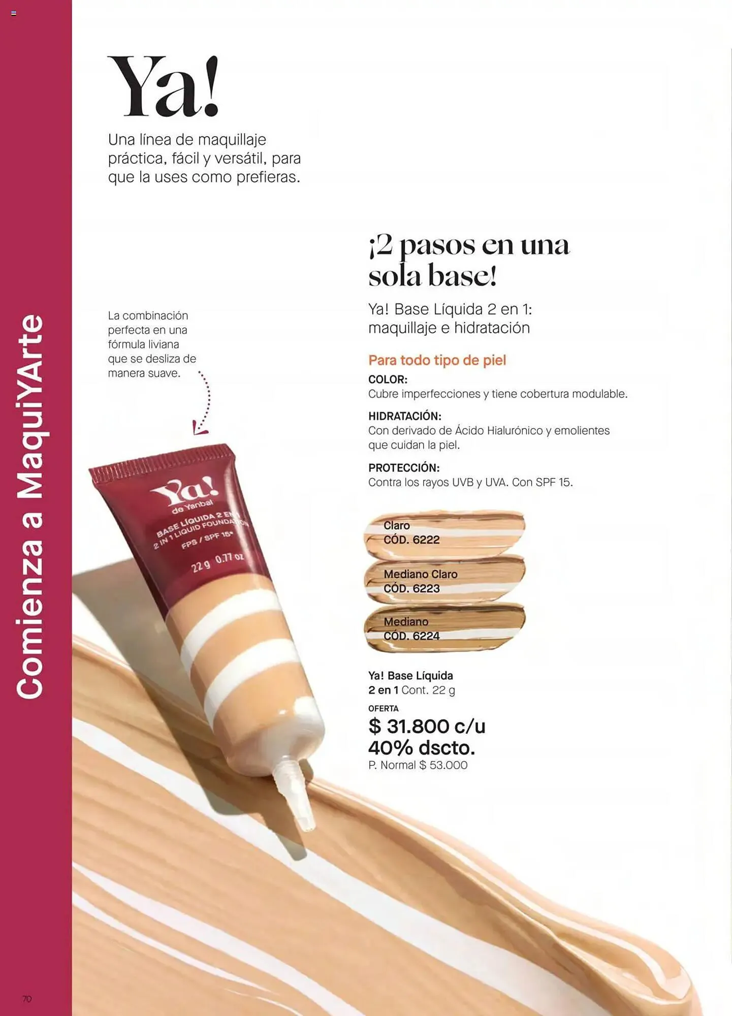 Catalogo de Catálogo Yanbal 29 de marzo al 25 de abril 2025 - Pag 72