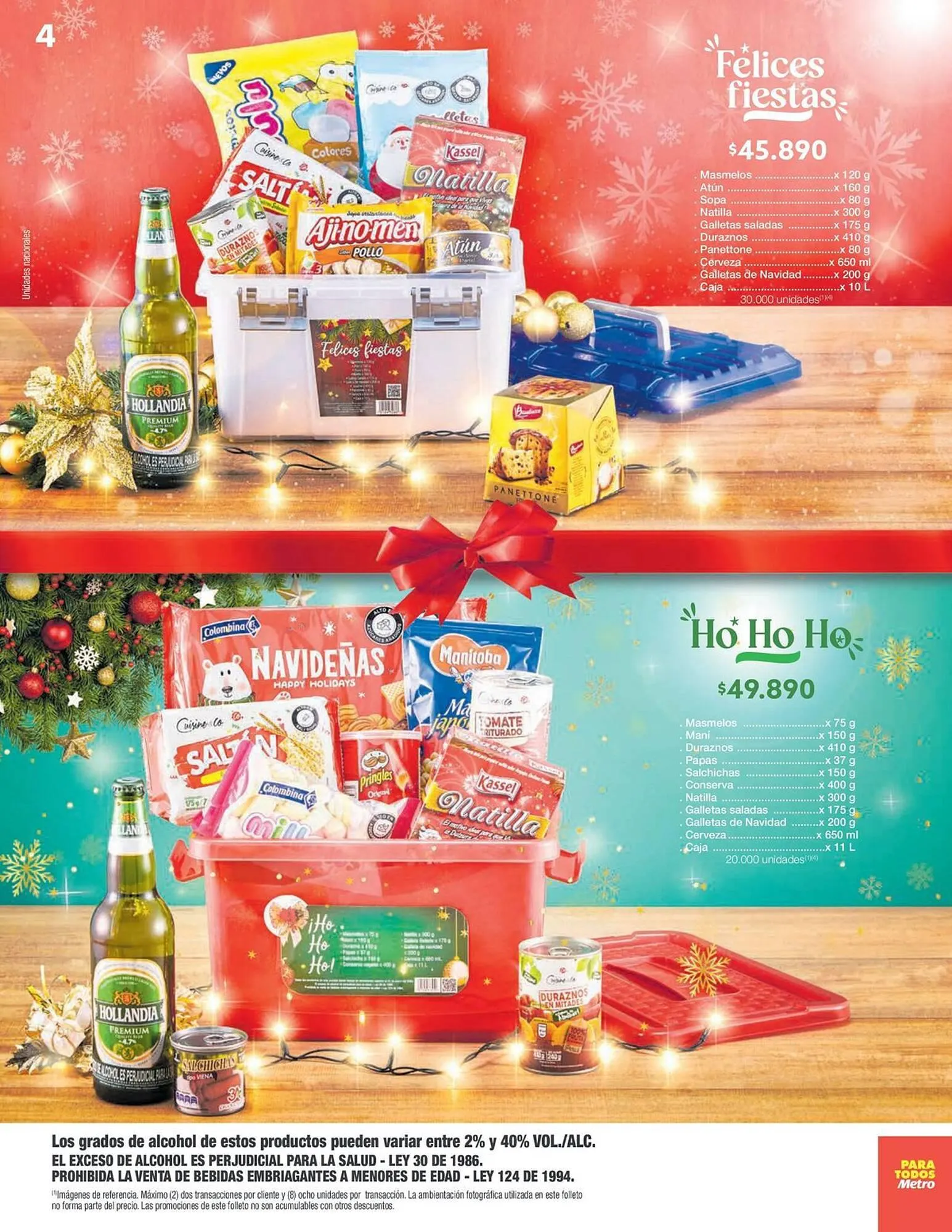 Catalogo de Catálogo Metro 16 de noviembre al 10 de diciembre 2023 - Pag 4