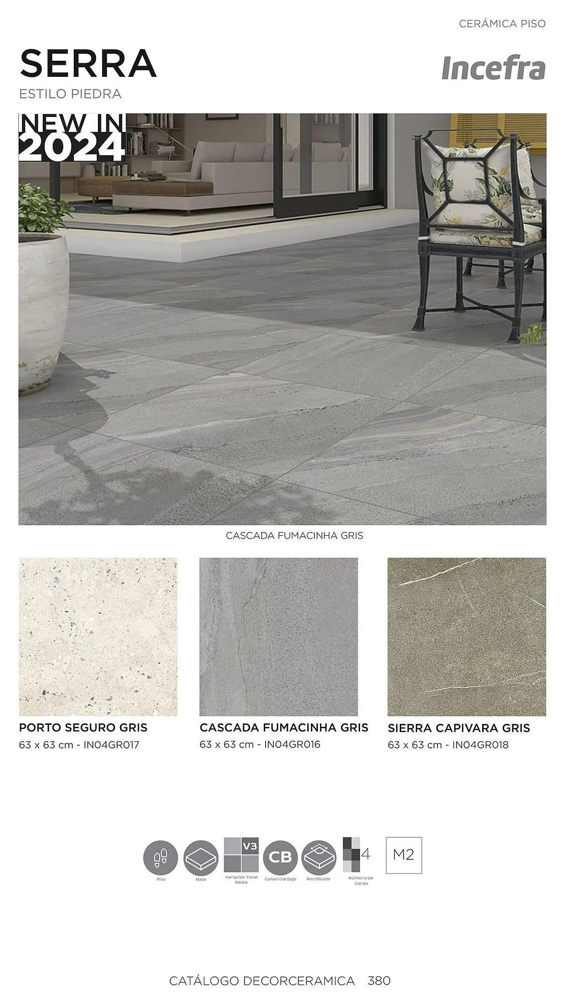 Catalogo de Catálogo Decorceramica 6 de noviembre al 6 de mayo 2025 - Pag 380