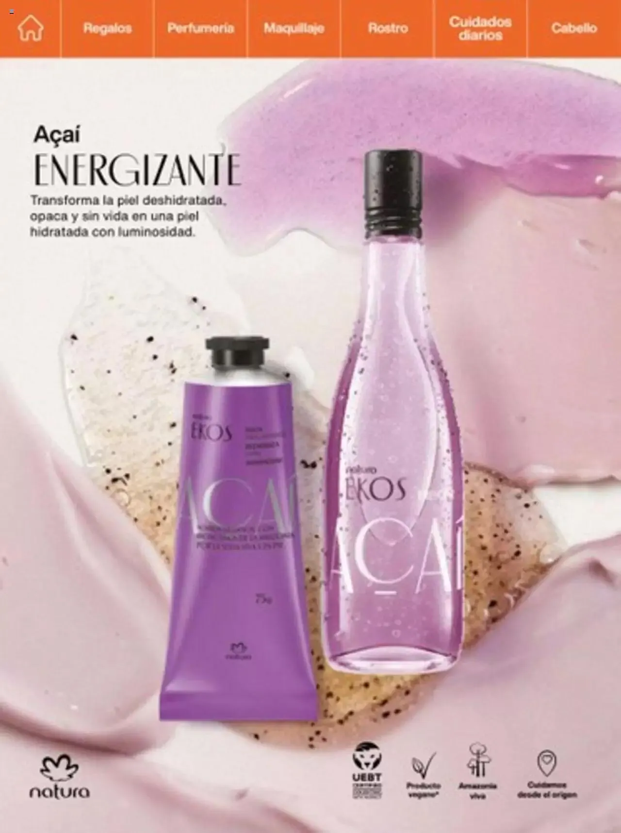 Catalogo de Natura - C14 Nueva Bruma Hidra Fix y Primer Facial FPS 40 1 de octubre al 31 de diciembre 2023 - Pag 4