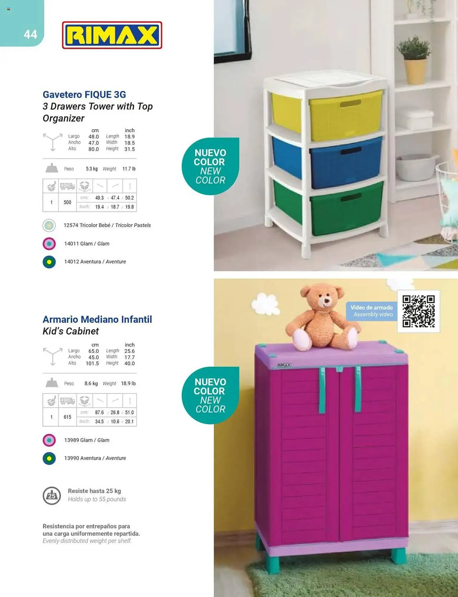 Catalogo de Catálogo Rimax 1 de mayo al 31 de diciembre 2025 - Pag 44