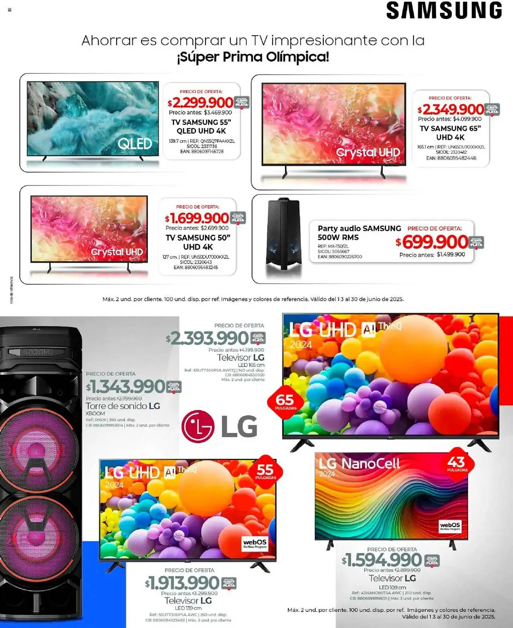 Catalogo de Catálogo Olímpica 15 de junio al 1 de julio 2025 - Pag 8