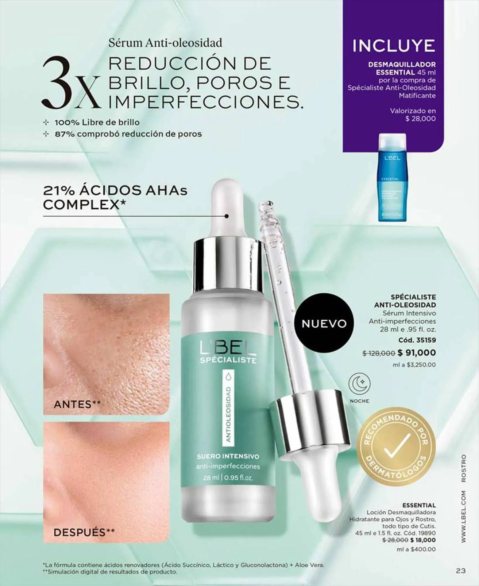 Catalogo de Catálogo L'bel 15 de septiembre al 10 de noviembre 2023 - Pag 23