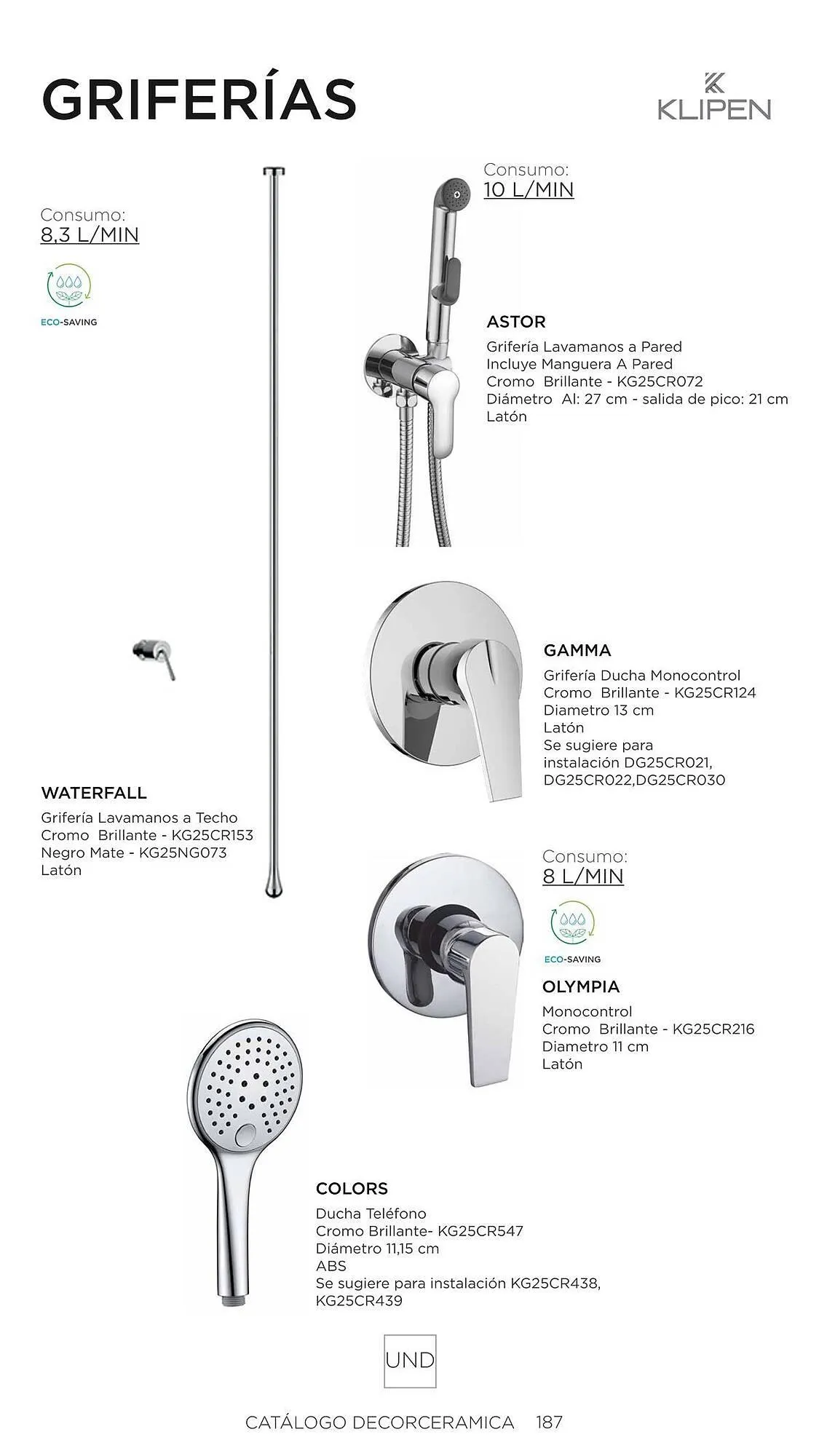 Catalogo de Catálogo Decorceramica 6 de noviembre al 6 de mayo 2025 - Pag 187