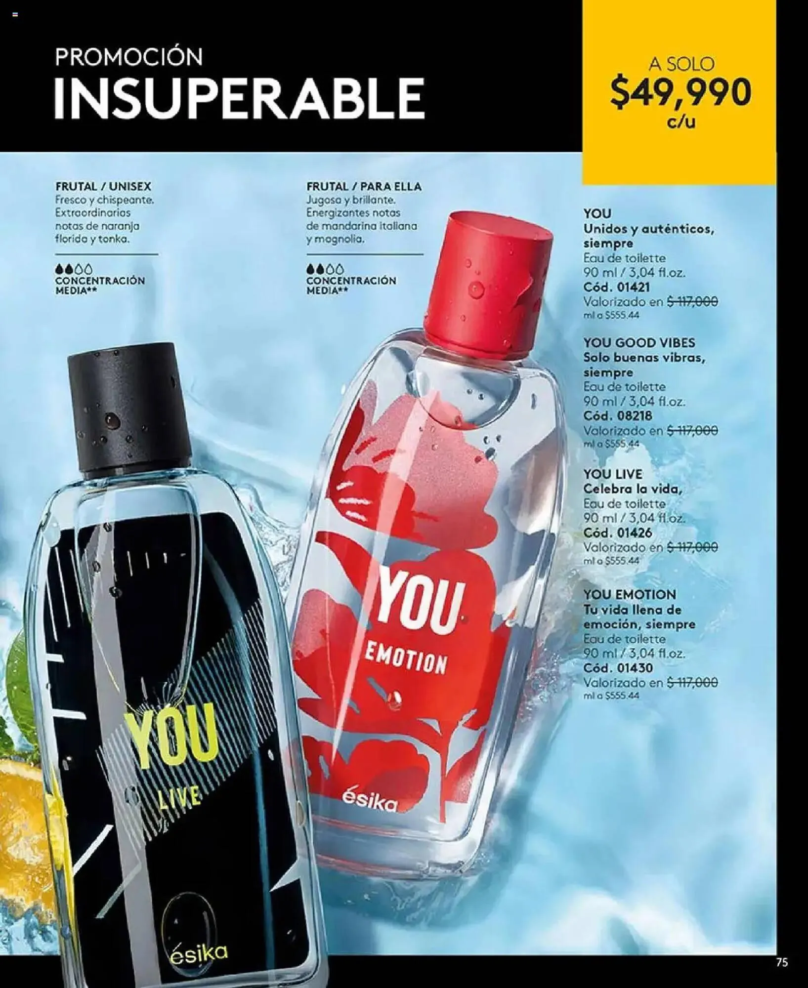 Catalogo de Catálogo Ésika 9 de julio al 1 de septiembre 2025 - Pag 75