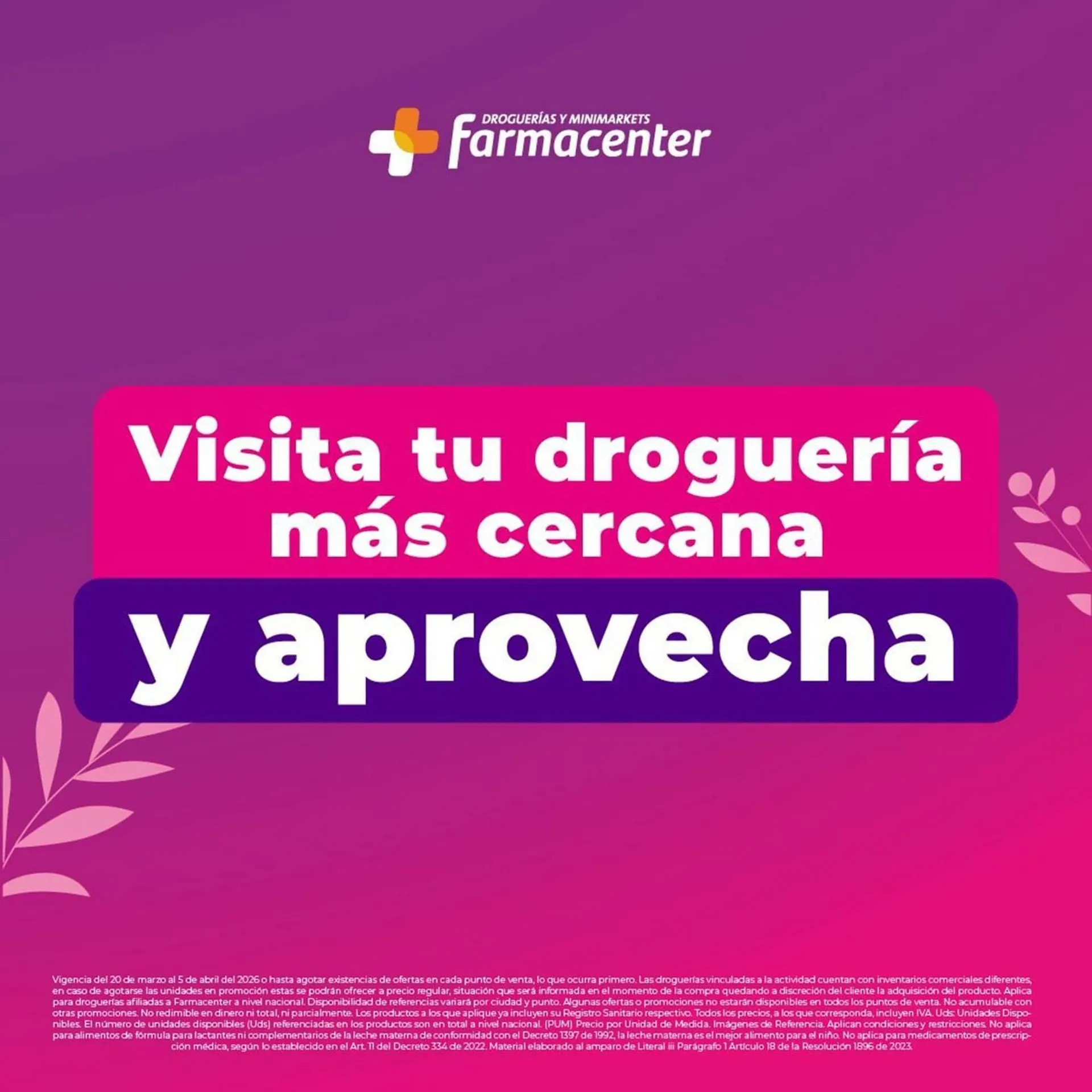 Catalogo de Catálogo Farmacenter 25 de marzo al 5 de abril 2026 - Pag 2