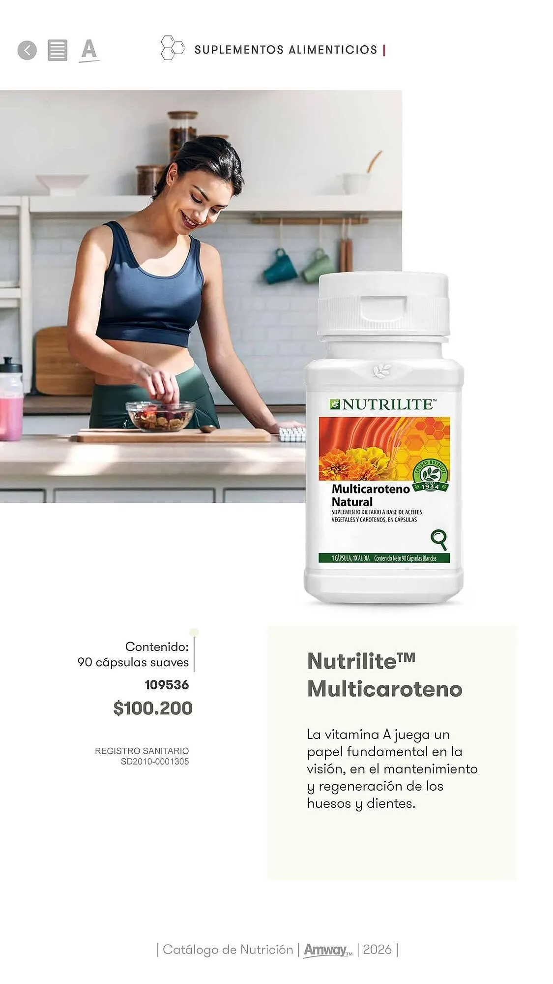 Catalogo de Catálogo Amway 26 de marzo al 31 de diciembre 2026 - Pag 13