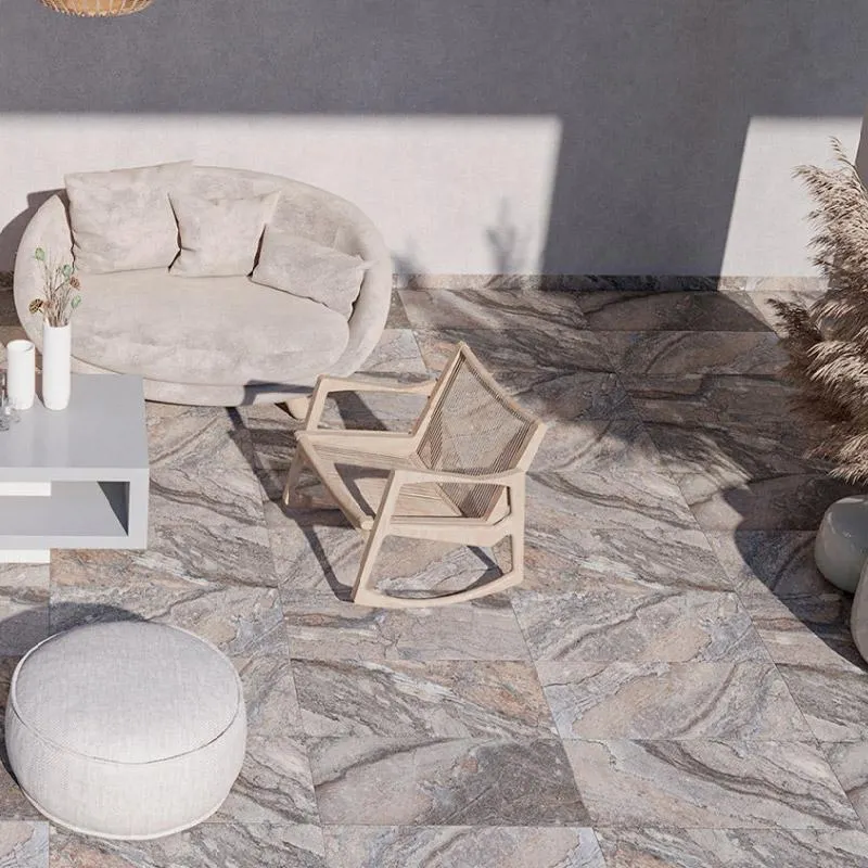 Piso Ceramico Torri Natural Ocre 45X90.1 Para In&Out