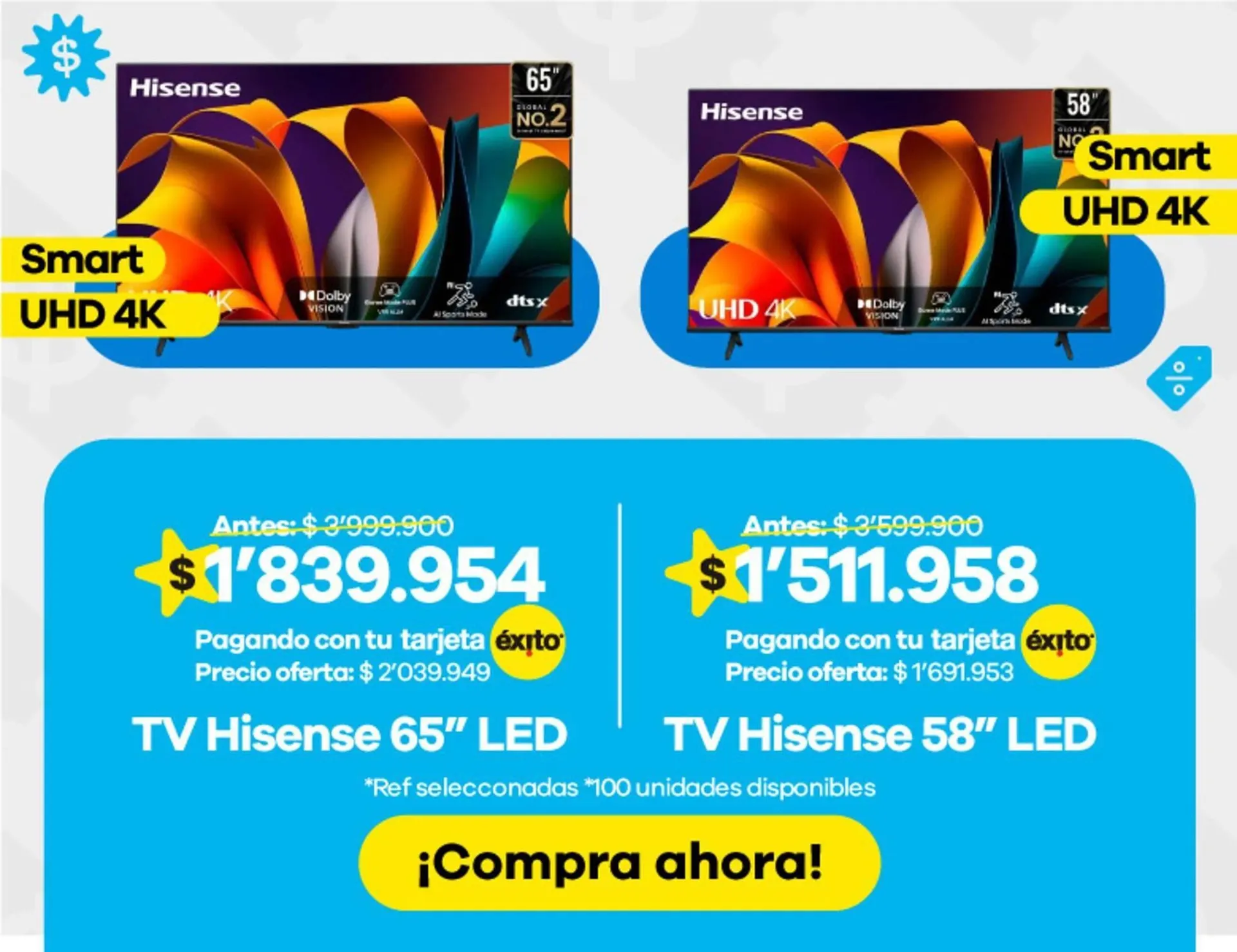 Catalogo de Catálogo Éxito 22 de octubre al 5 de noviembre 2024 - Pag 1