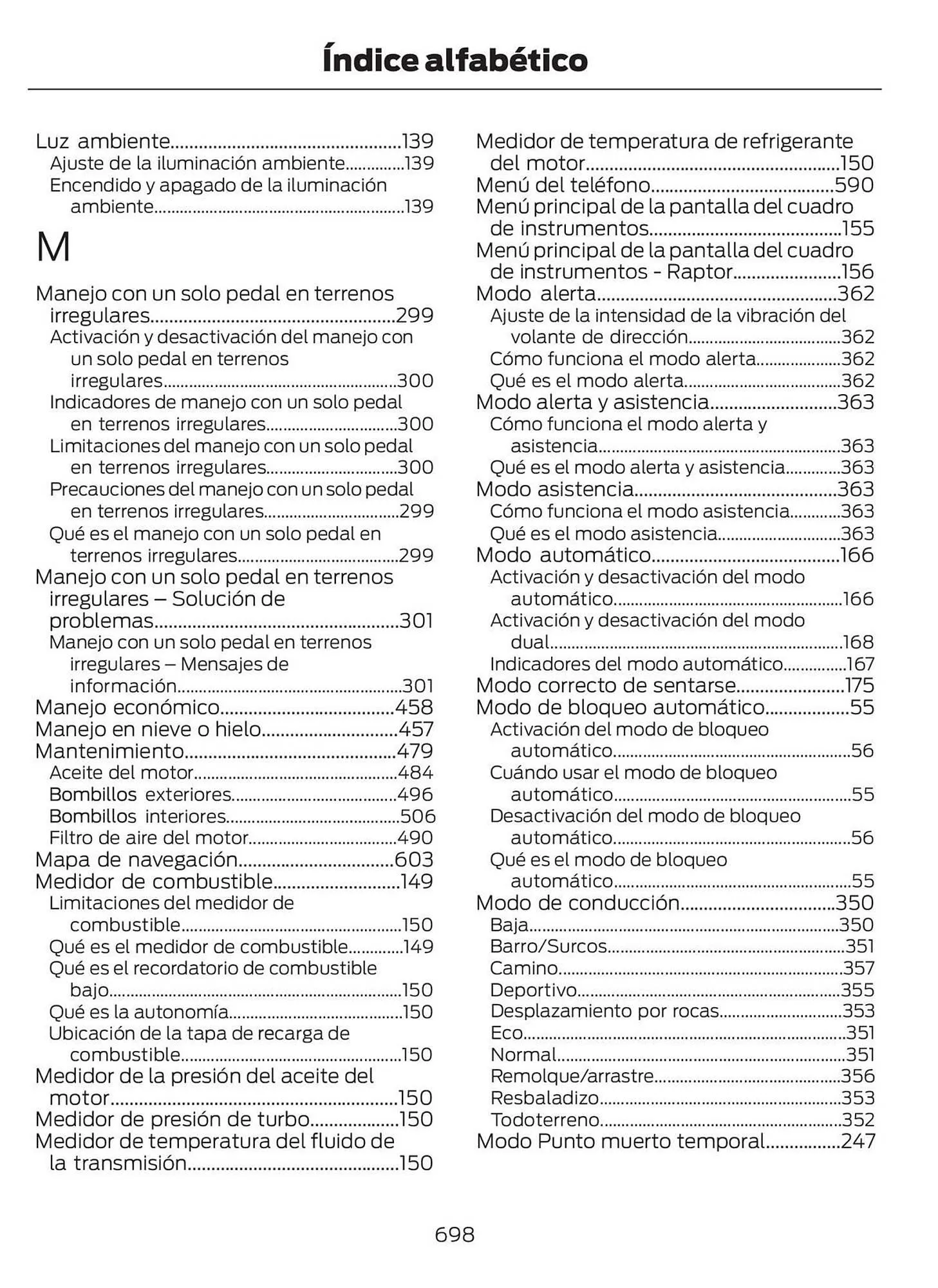 Catalogo de Catálogo Ford 29 de octubre al 29 de octubre 2025 - Pag 700