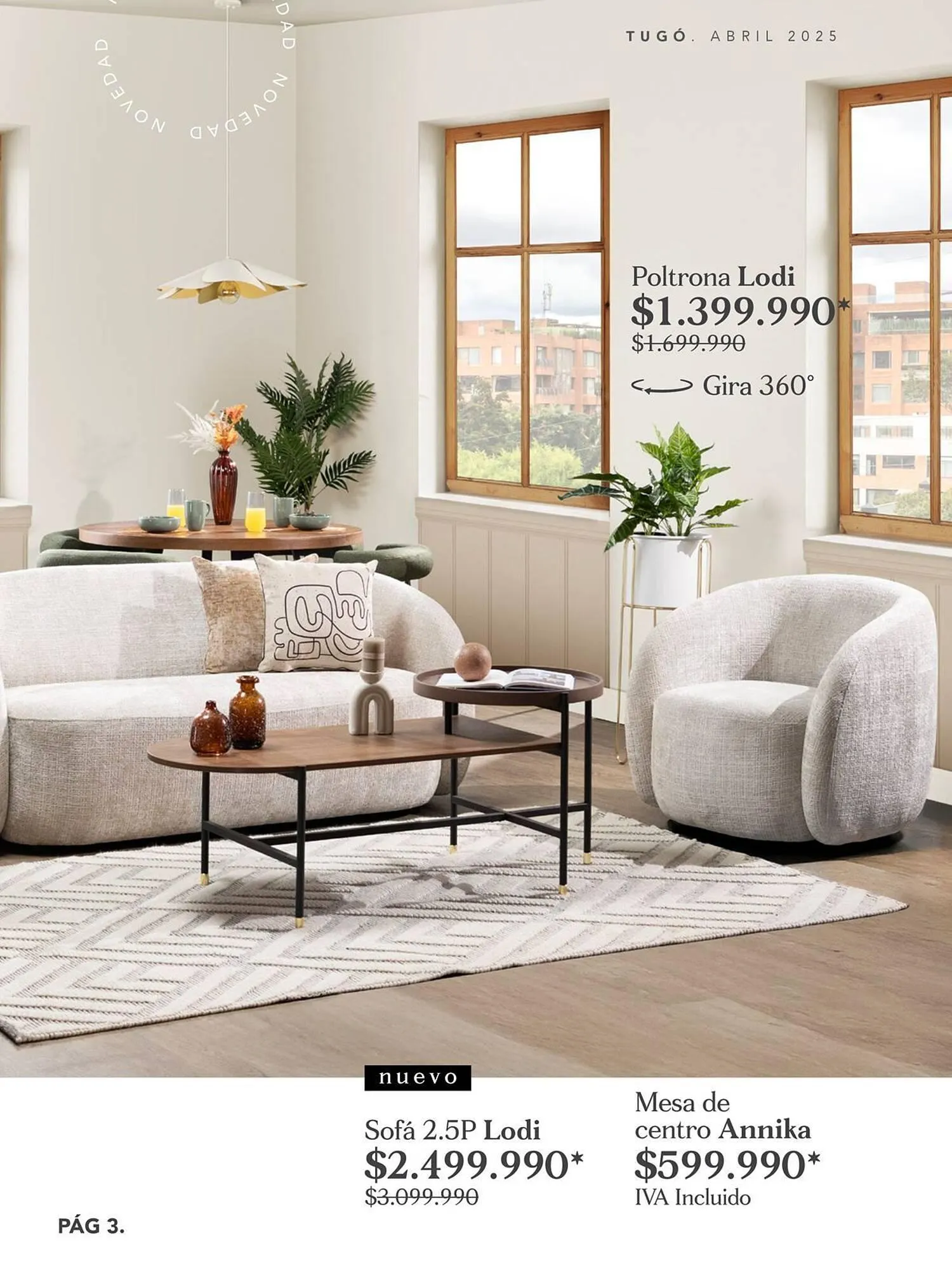 Catalogo de Catálogo Tugó 8 de abril al 30 de abril 2025 - Pag 3