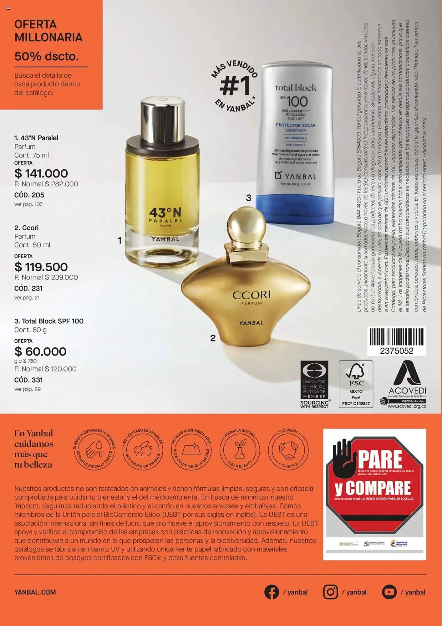 Catalogo de Catálogo Yanbal 19 de julio al 16 de agosto 2025 - Pag 126