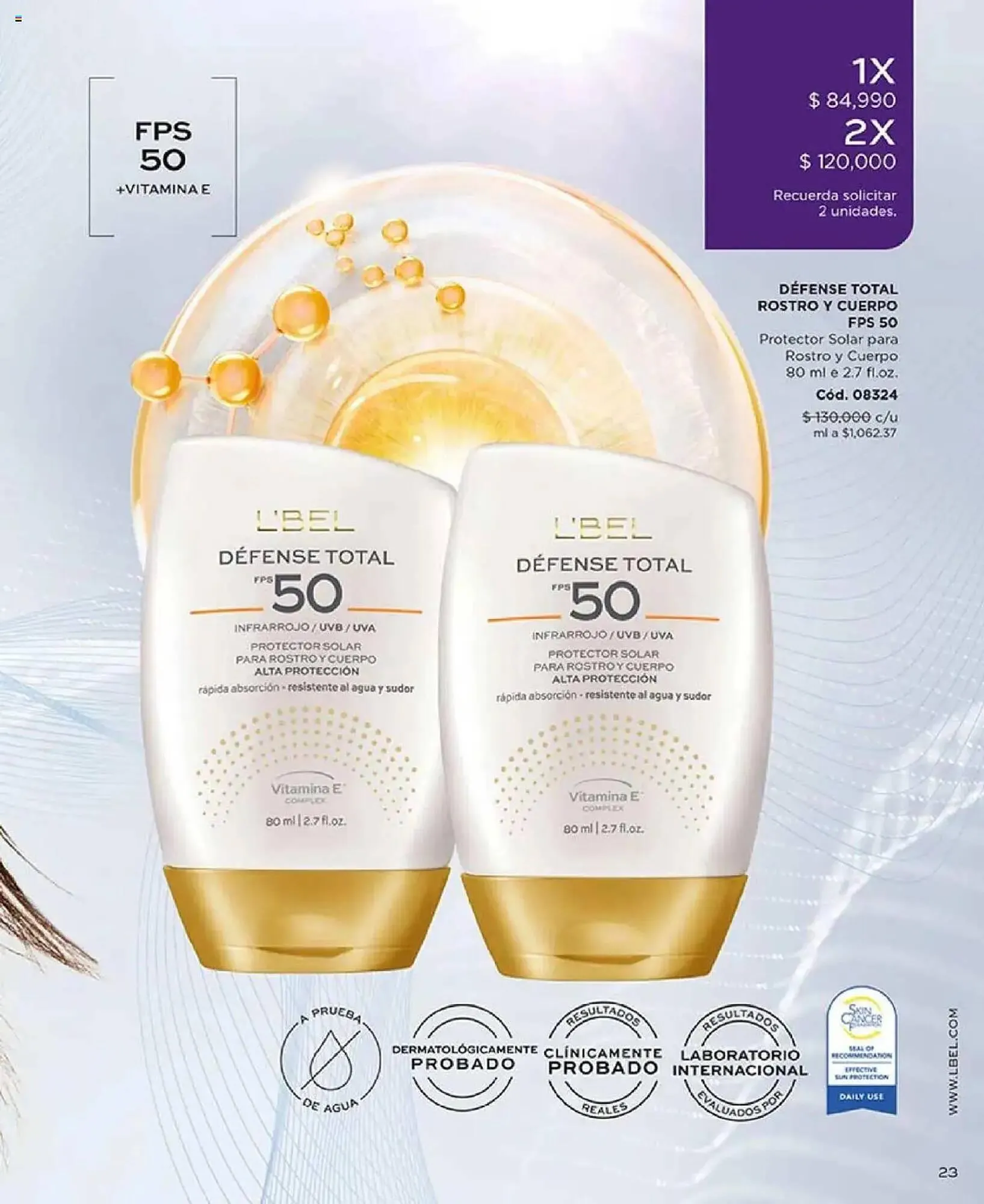 Catalogo de Catálogo L'bel 27 de mayo al 27 de julio 2025 - Pag 23