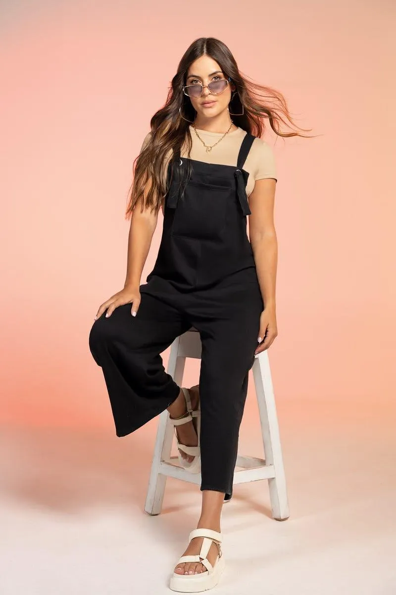 ENTERIZO LARGO Negro